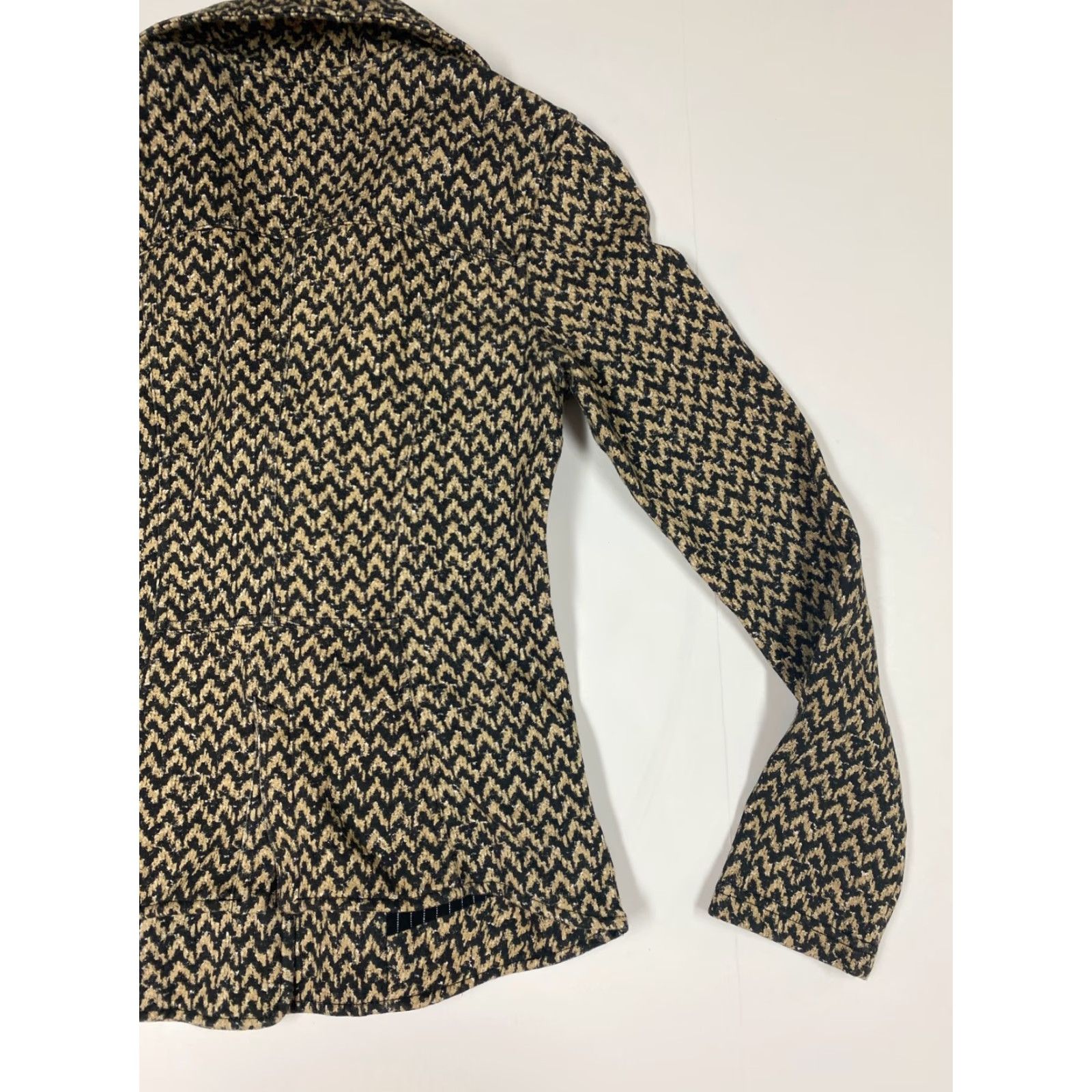 Hurley Hurley Jacket Womens XS Beige Blazer Coat International Three Button Sports Coat Size S / US 4 / IT 40 - 6 Thumbnail