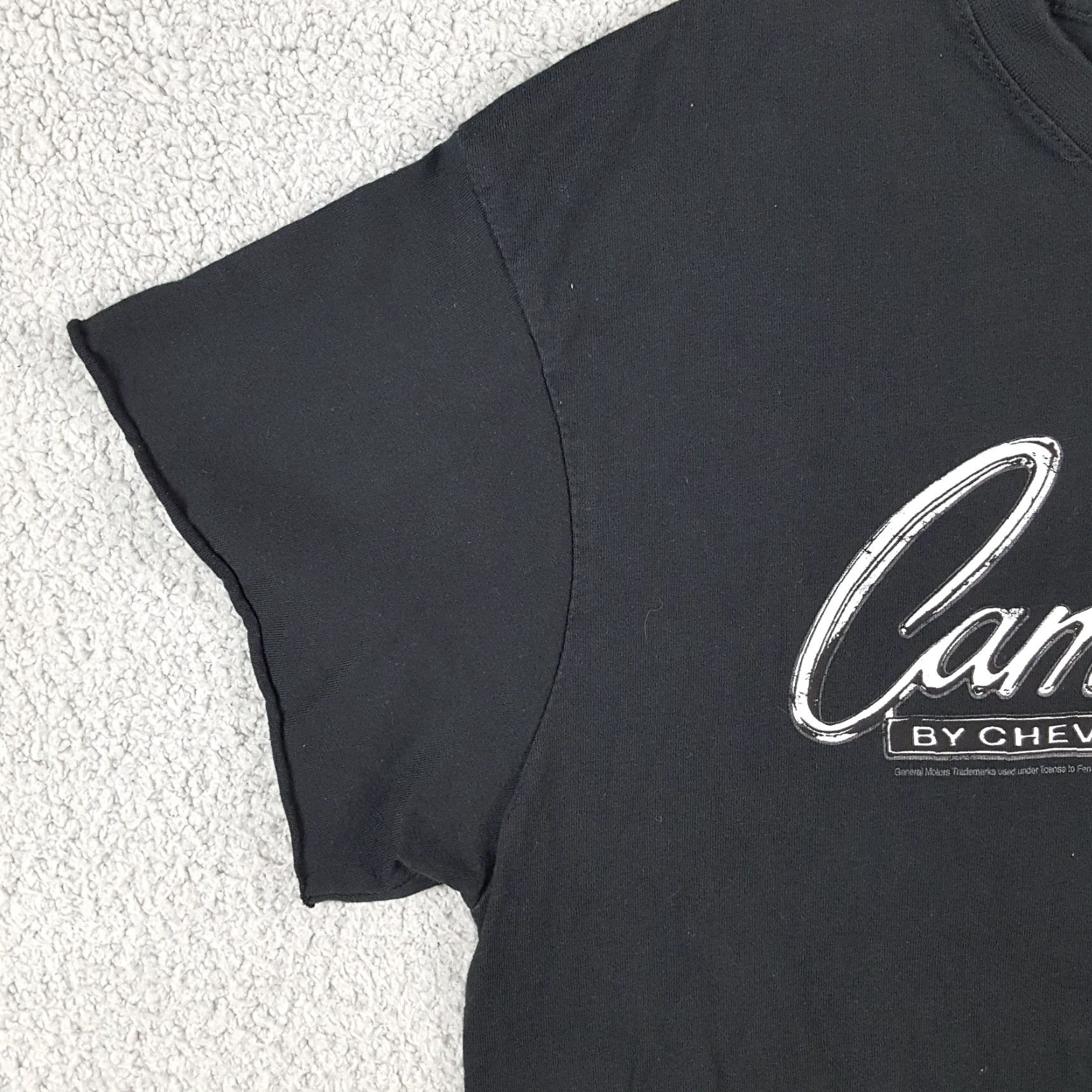 Vintage Vintage Chevy Camaro T-Shirt Men's Large Black 90s Car Retro Grunge Y2K Size L / US 10 / IT 46 - 4 Thumbnail
