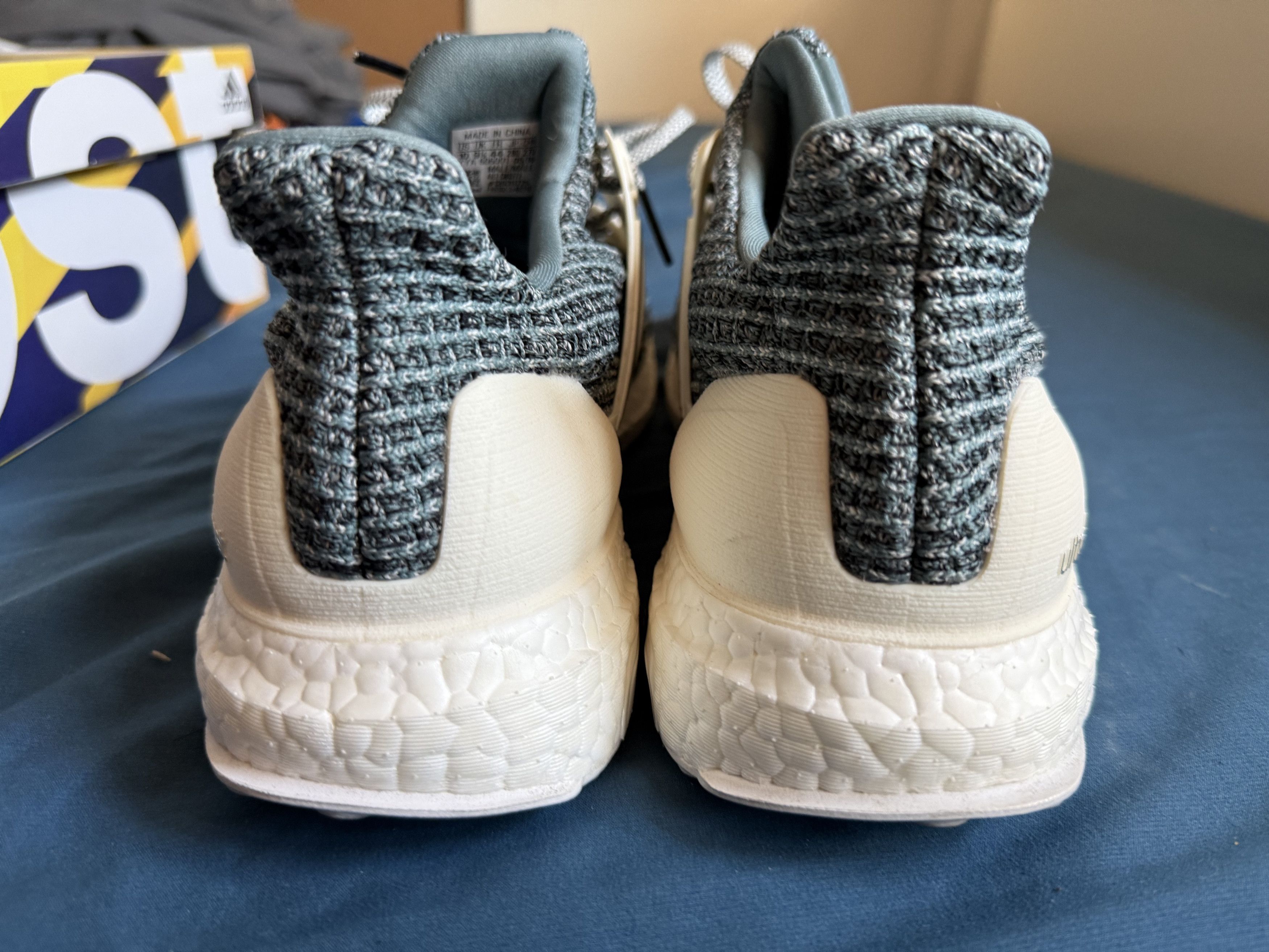 Adidas Adidas Ultraboost Ultra Boost 4.0 Parley/Cloud White CM8272 Size US 10 / EU 43 - 9 Thumbnail