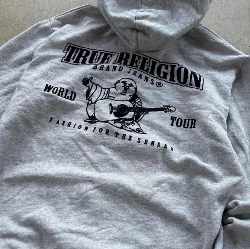 True Religion TRUE RELIGION Men’s Grey Hoodie Size US S / EU 44-46 / 1 - 2 Thumbnail