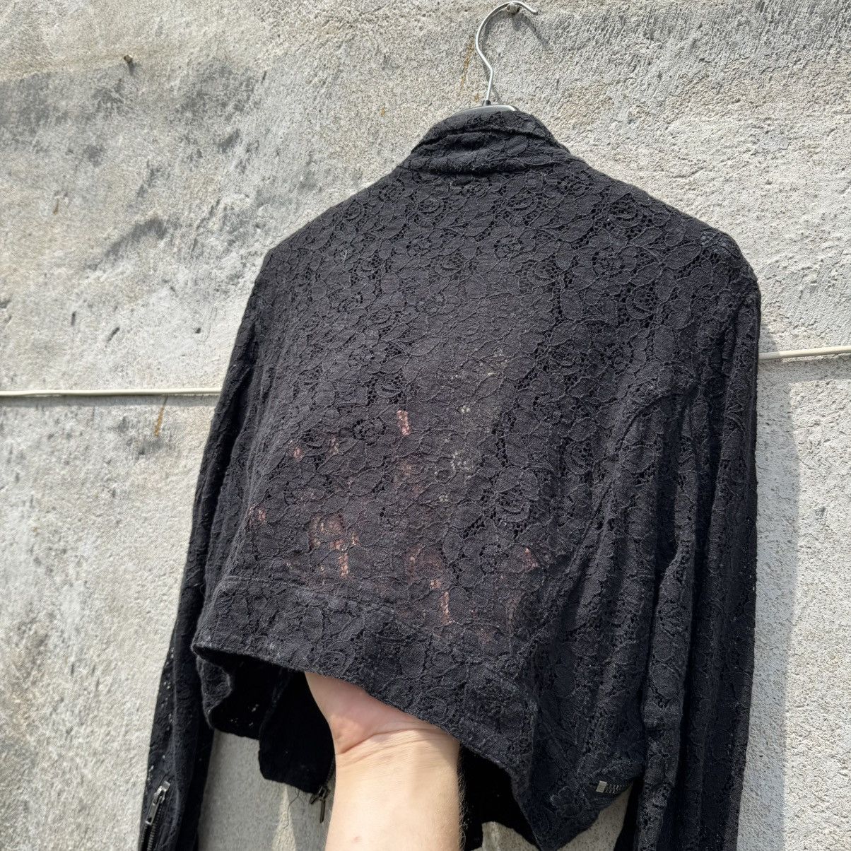Other Avant Garde Transparent Boxy Mesh Bomber Jacket Opium Size M / US 6-8 / IT 42-44 - 8 Thumbnail