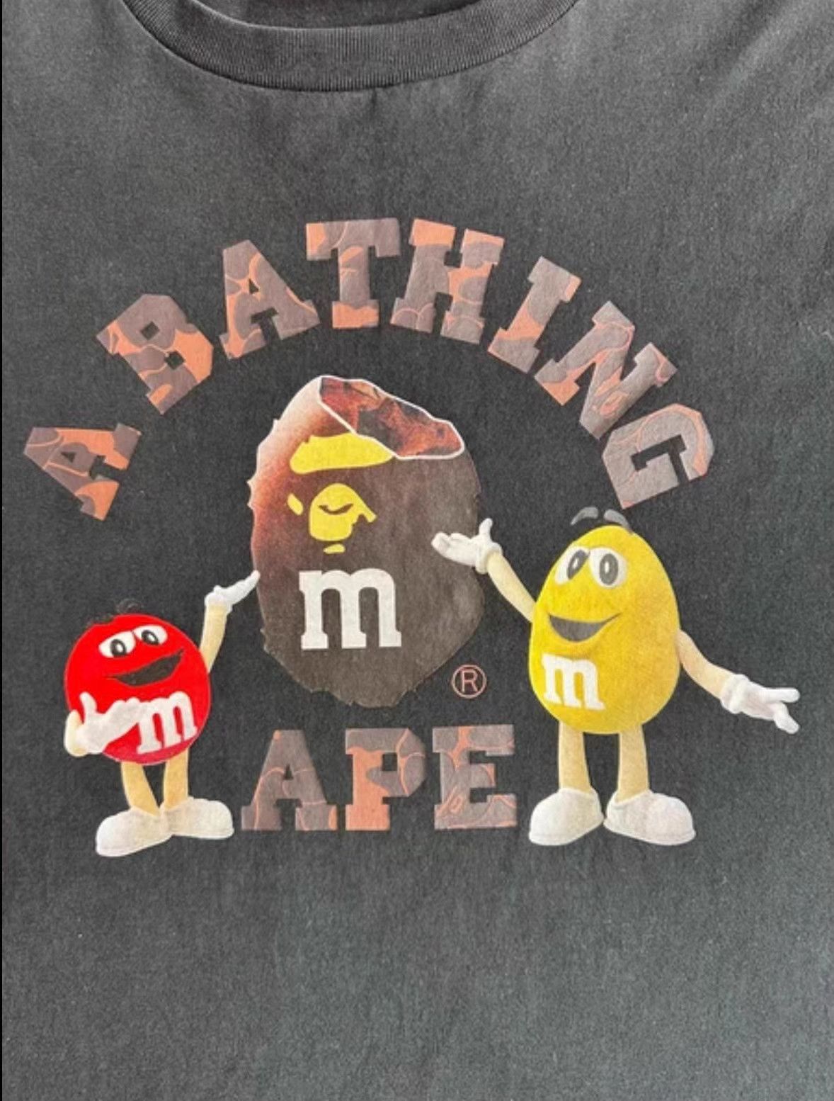 Bape BAPE × M&MS Collaboration Short Sleeve T-Shirt K5 Size US L / EU 52-54 / 3 - 5 Thumbnail