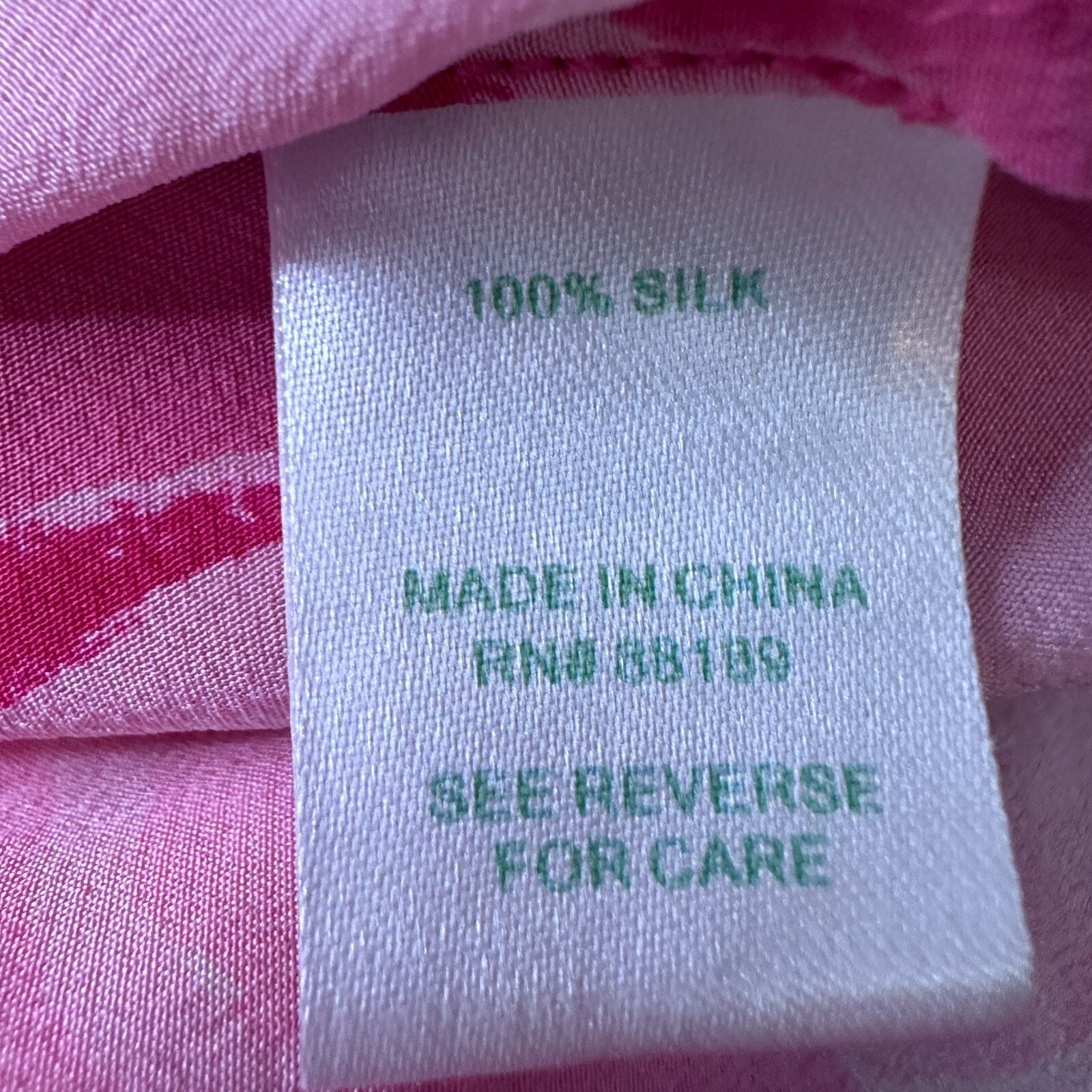Lilly Pulitzer Lilly Pulitzer Elsa Top Women’s Small Hotty Pink Silk Grail Size S / US 4 / IT 40 - 7 Thumbnail
