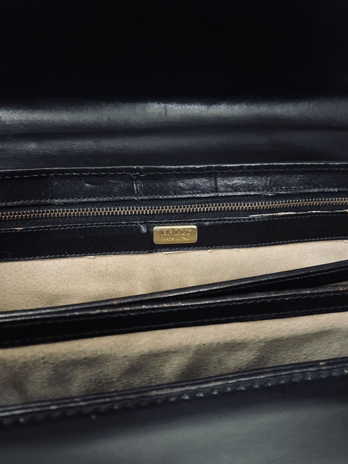 Bally Bally of Switzerland Presidential Black Leather Briefcase Size ONE SIZE - 17 Thumbnail