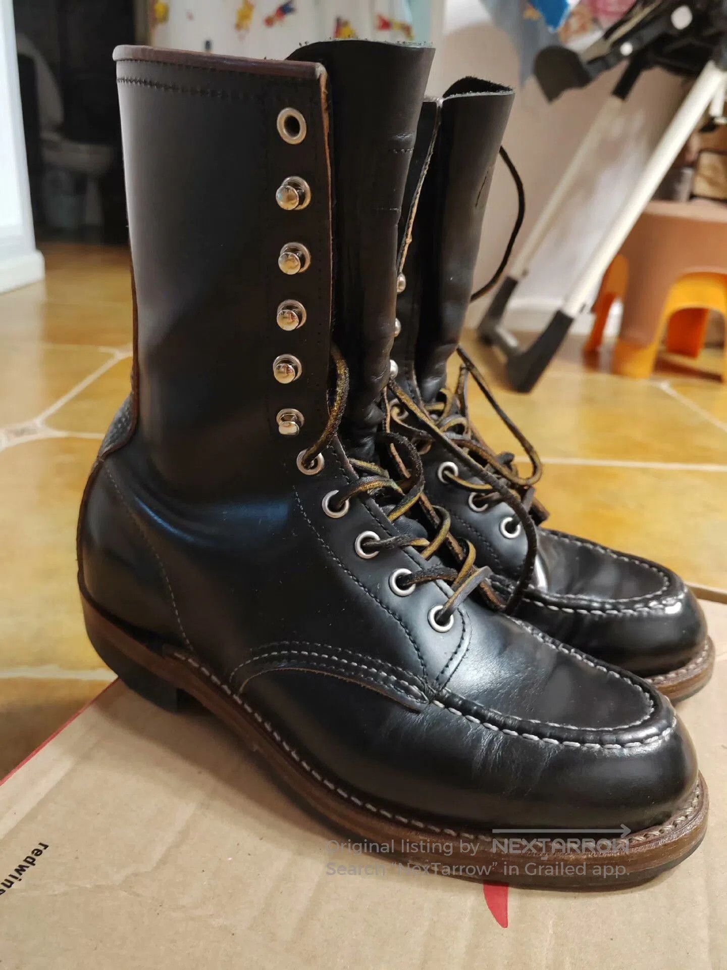 Red Wing Red Wing 2015 High-Top Work Boots. Size US 7 / EU 40 - 1 Thumbnail