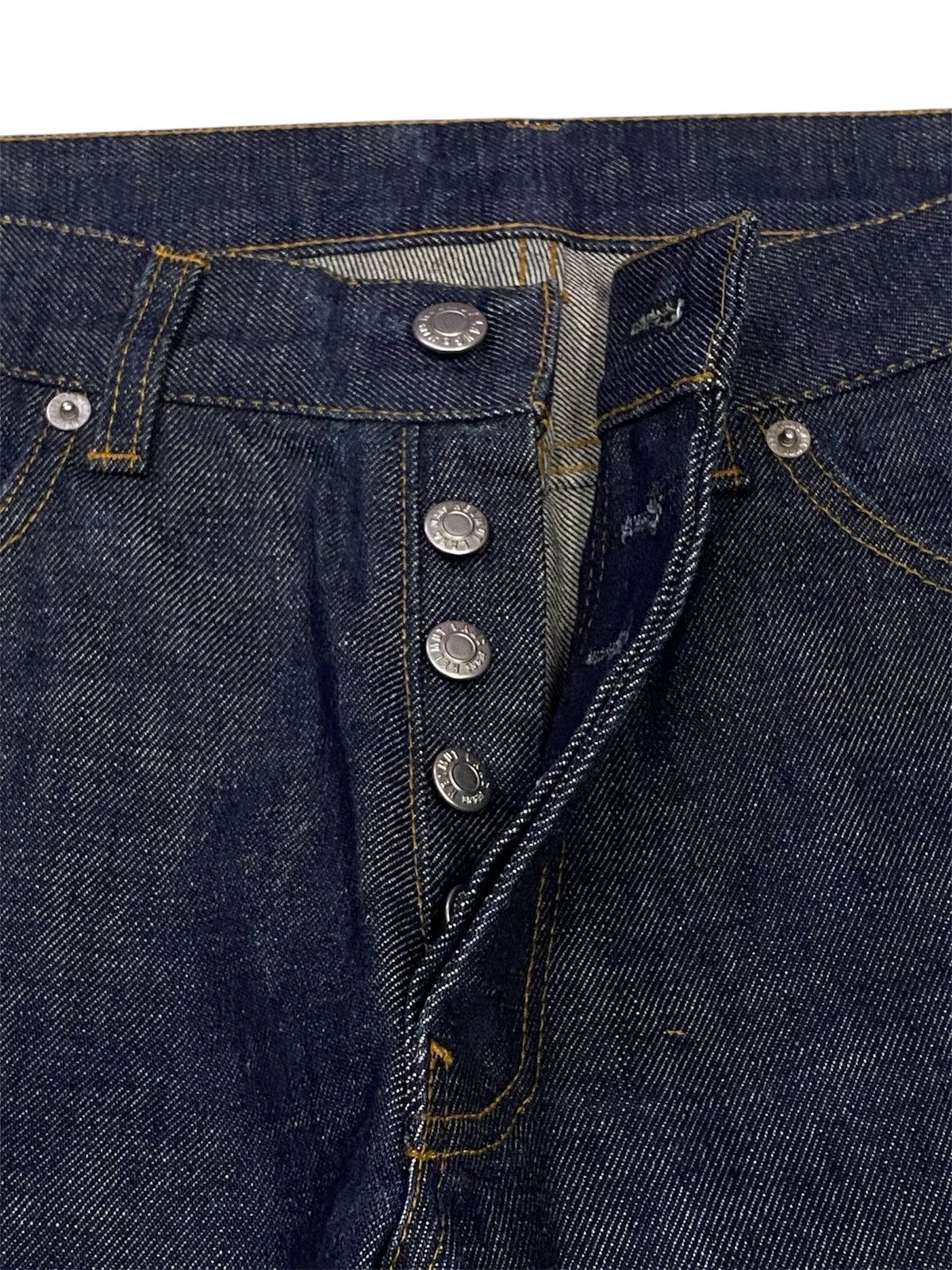 Helmut Lang Helmut Lang 1999 Classic Cut Raw Denim Pants Size US 29 - 7 Thumbnail