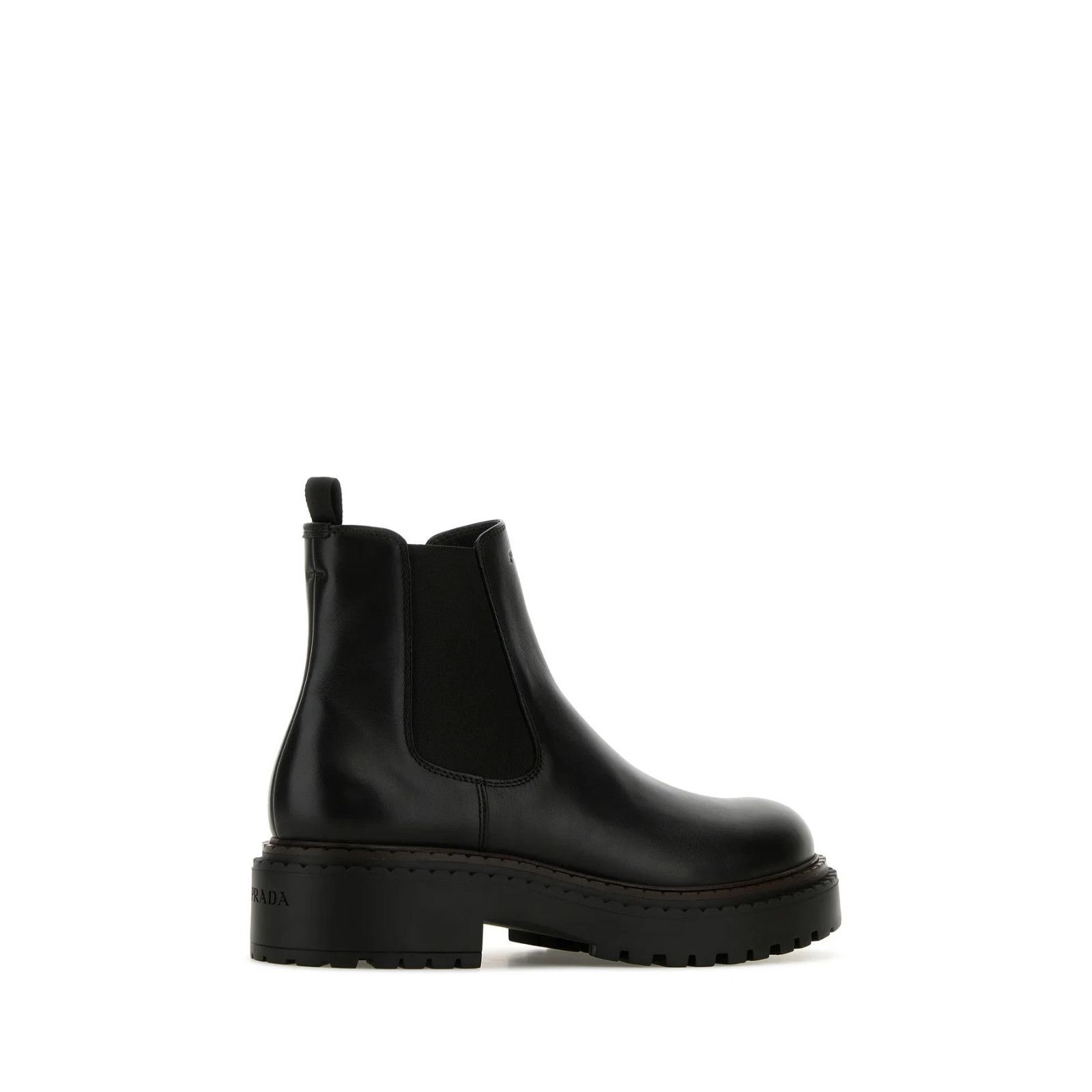 Prada PRADA Black Leather Ankle Boots New And Authentic (Men's siz Size US 12 / EU 45 - 3 Thumbnail