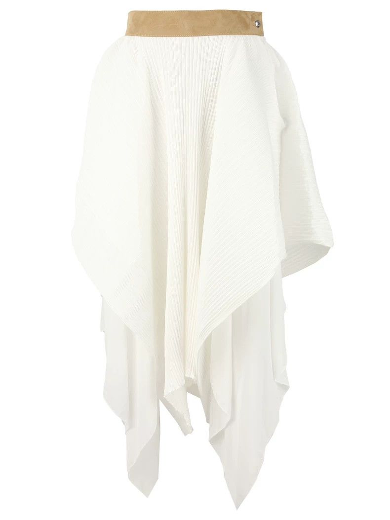 Loewe LOEWE A asymmetrical pleated skirt Size 24" / US 00 / IT 34 - 1 Thumbnail