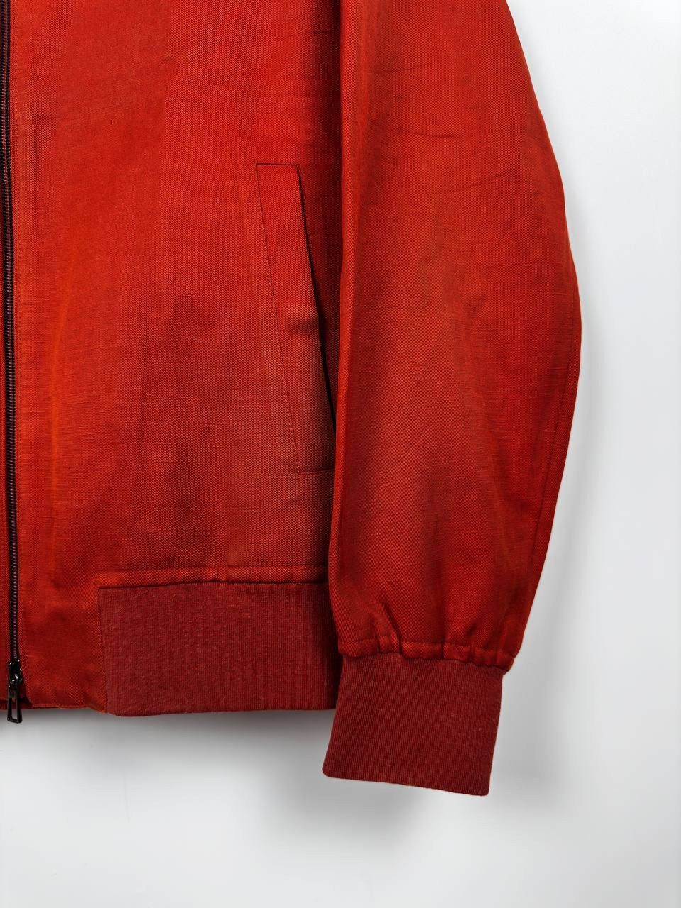 Loro Piana Loro Piana Flax Silk Bomber Jacket Size US XS / EU 42 / 0 - 6 Thumbnail