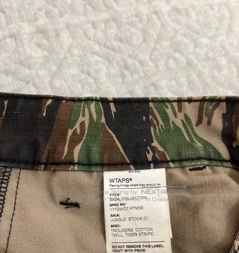 Wtaps Wtaps size 1 Tiger Camouflage Military Pants Size US 39 - 3 Thumbnail