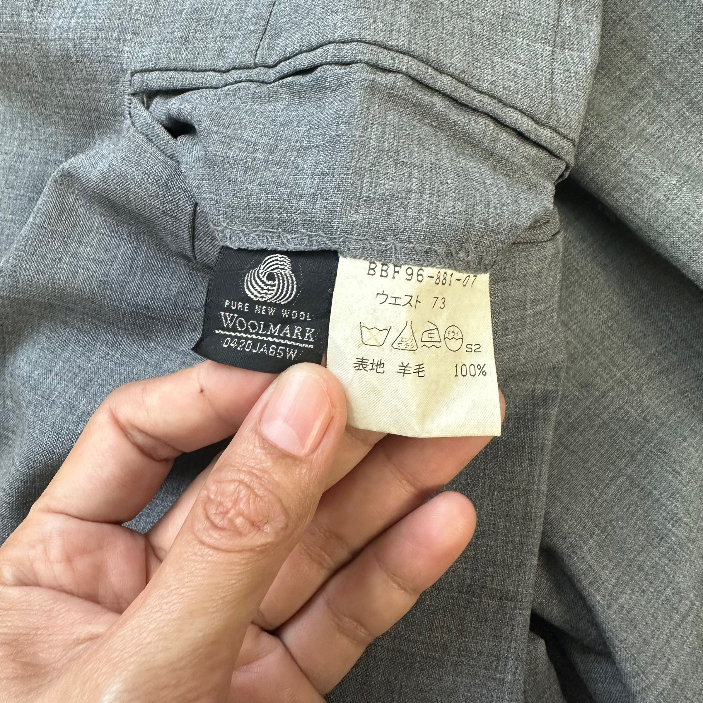 Burberry VINTAGE BURBERRYS TROUSERS / CASUAL PANT #7891-188 Size US 29 - 7 Thumbnail