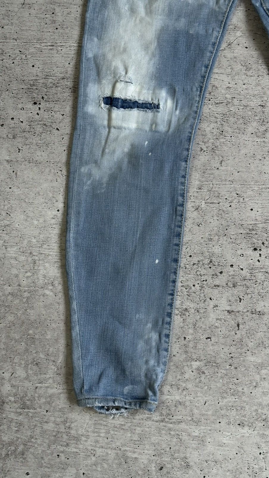 Dsquared2 Dsquared2 Skater Jean Distressed Slim Denim Jeans Pants Size US 30 / EU 46 - 5 Thumbnail