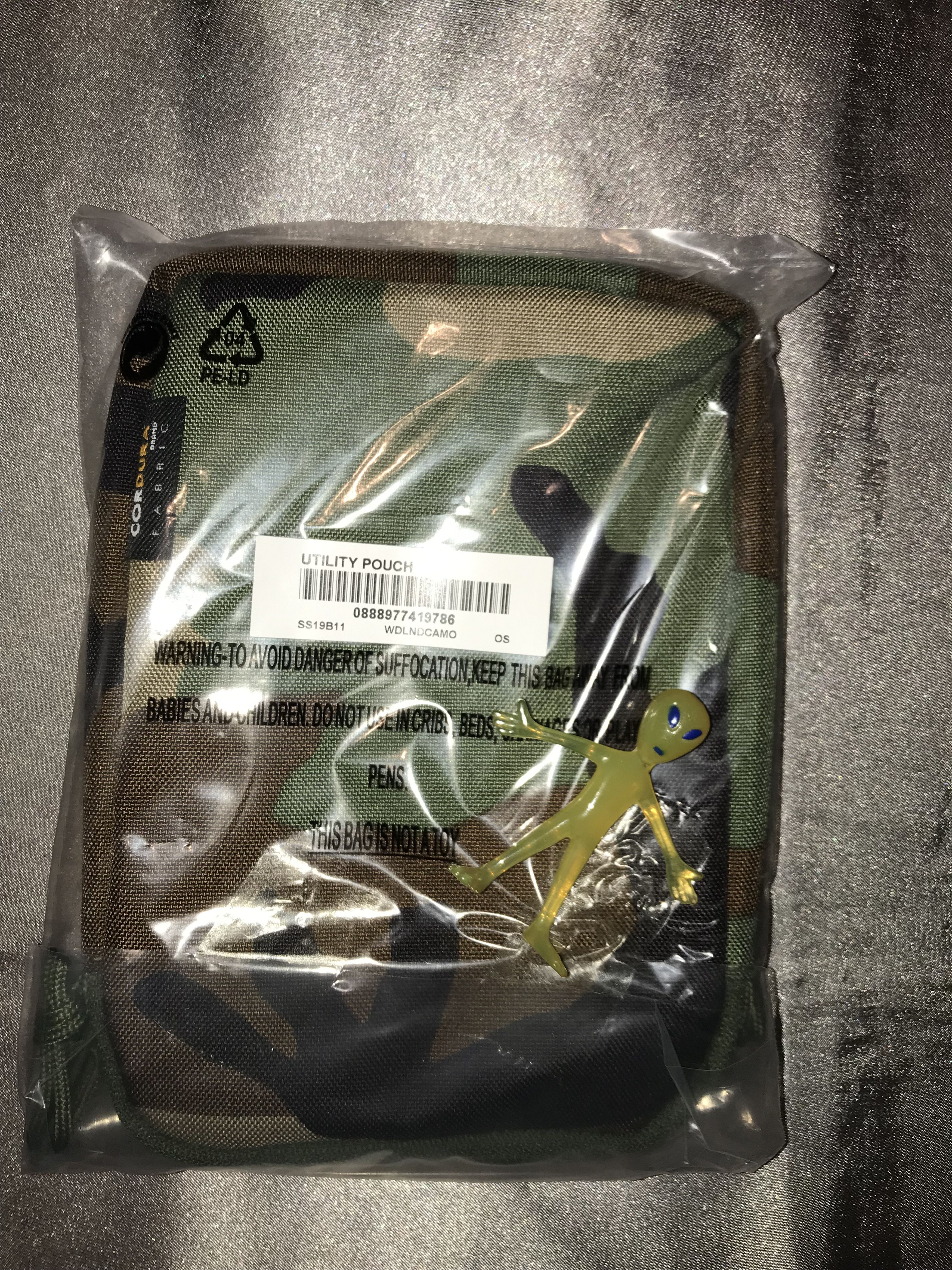Supreme SUPREME Utility Pouch Woodland Camo SS19 Size ONE SIZE - 3 Thumbnail