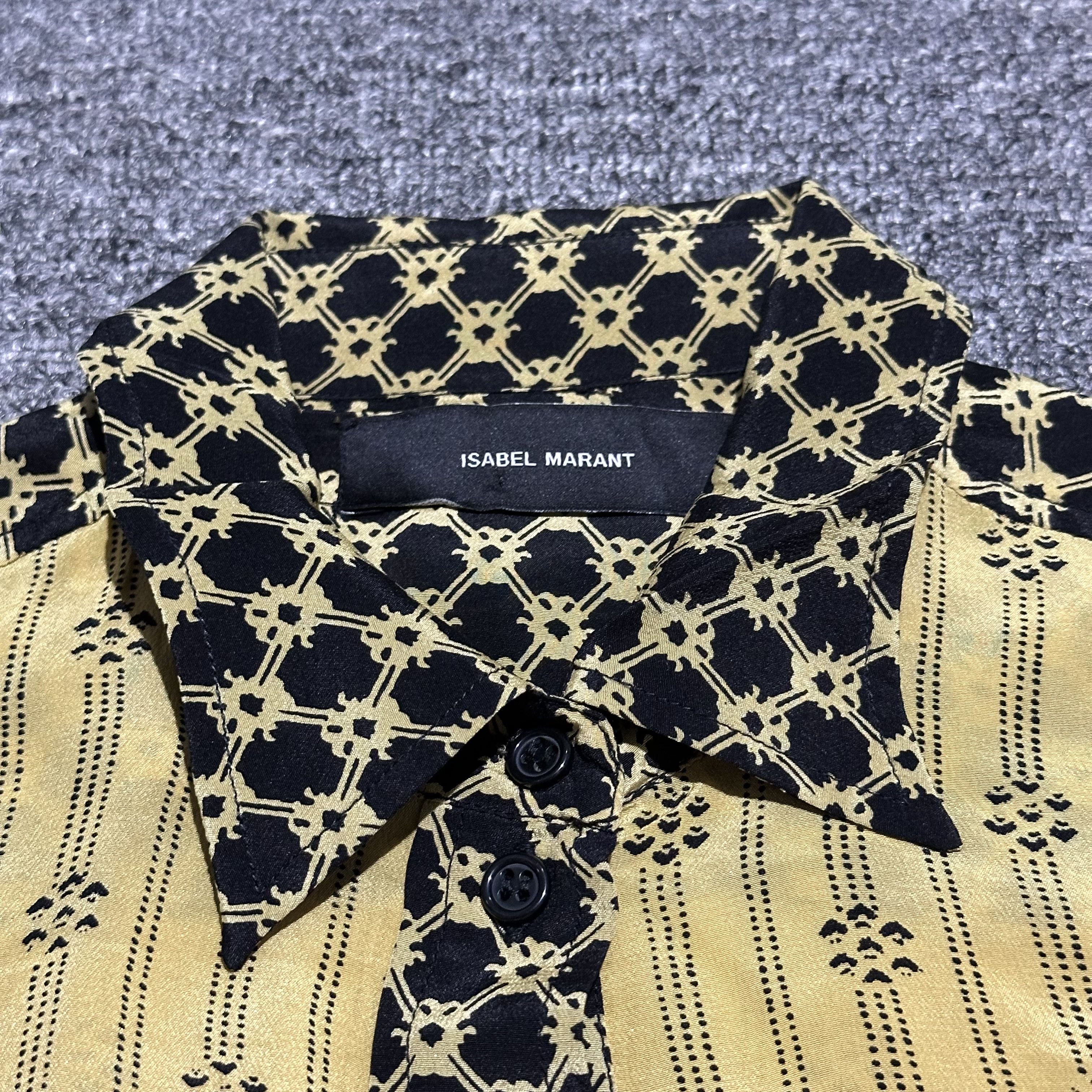 Isabel Marant Isabel Marant Silk Button Ups Size S / US 4 / IT 40 - 3 Thumbnail