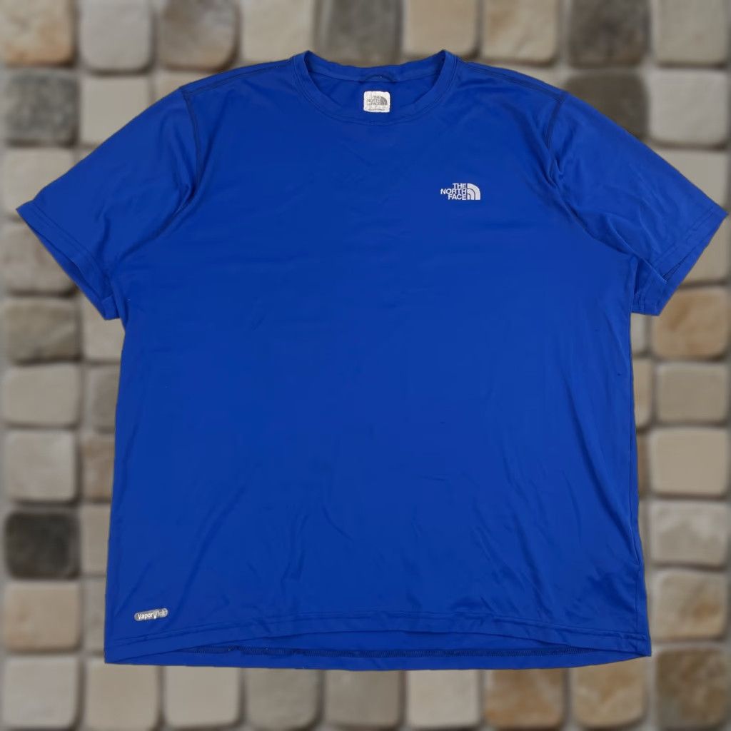 The North Face The North Face Shirt Mens Large Blue Vaporwick Short Sleeve Hiking Gym Workout Size US L / EU 52-54 / 3 - 1 Thumbnail