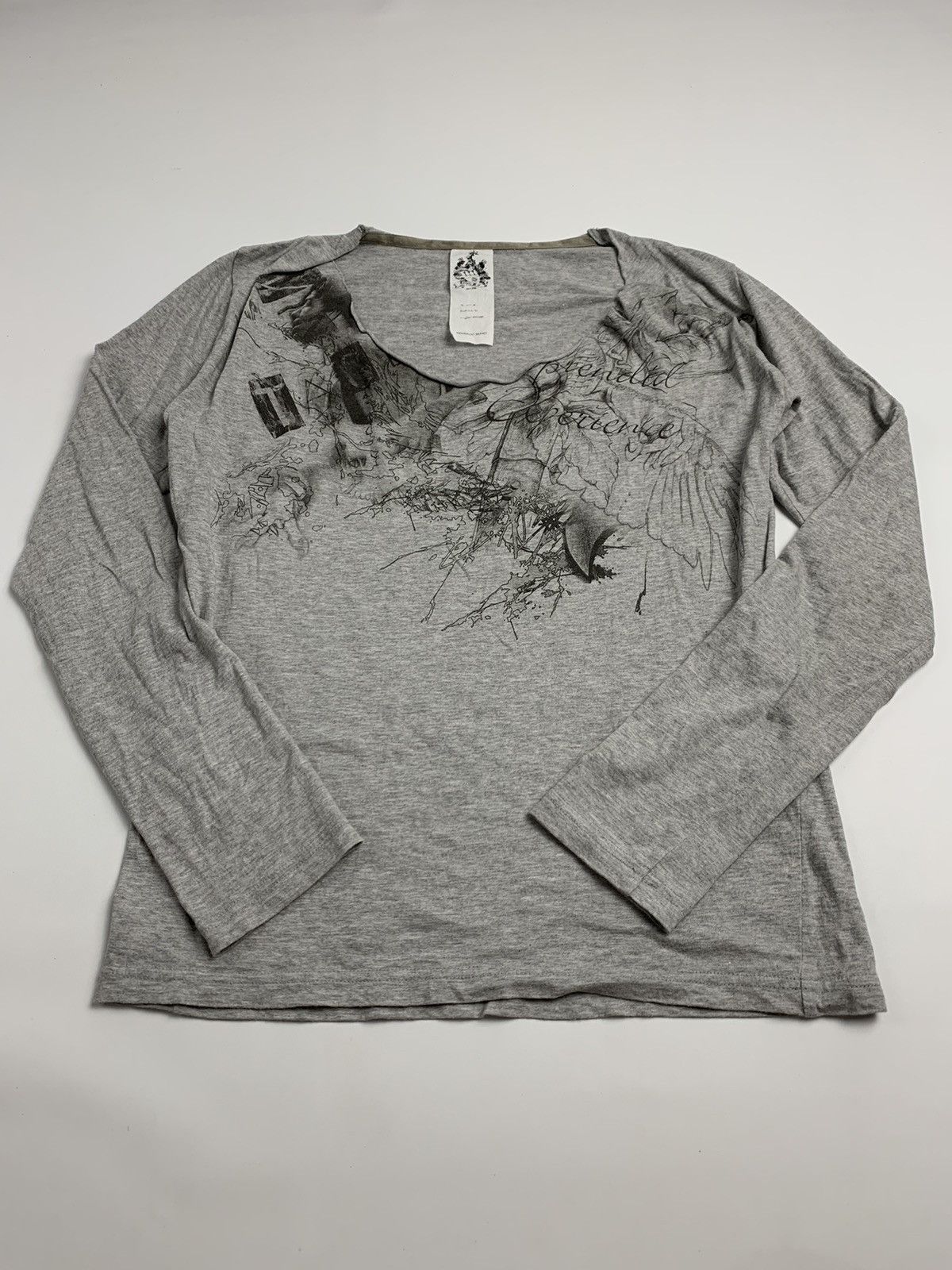 Tornado Mart Y2k TORNADO MART Longsleeve Neckless With Iconic Graphic Size M / US 6-8 / IT 42-44 - 11 Thumbnail