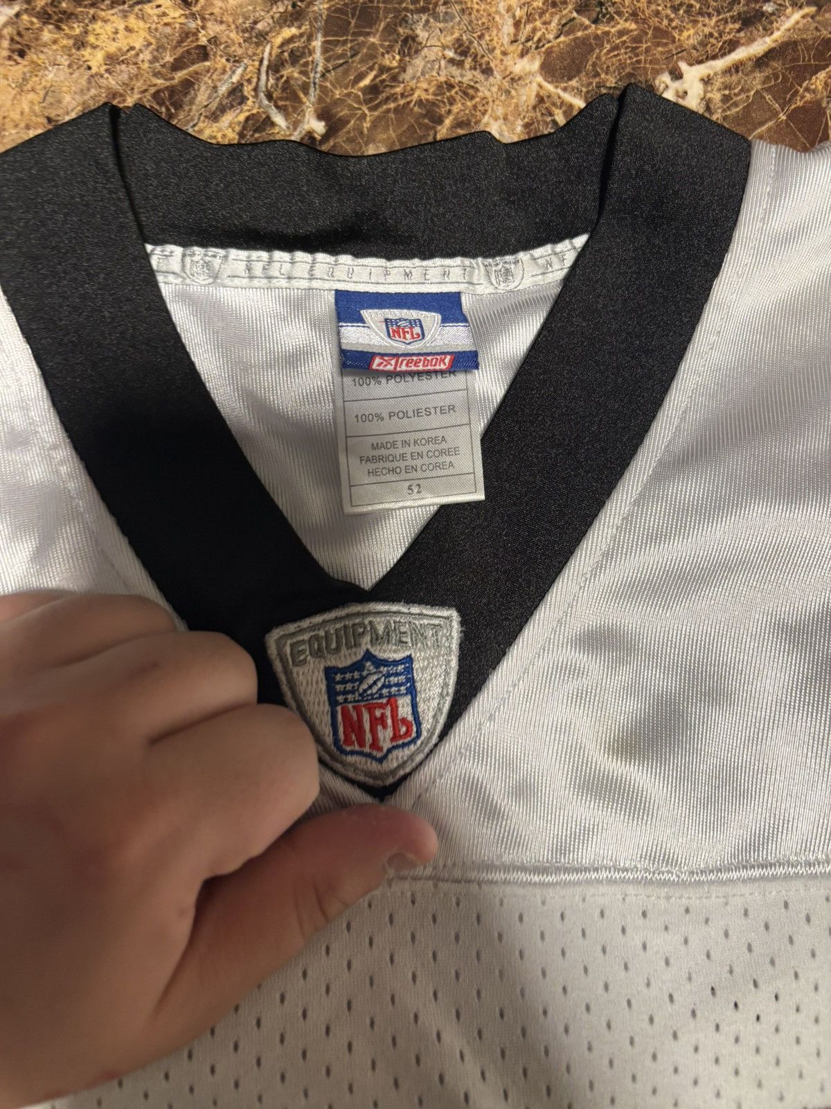 NFL new Orleans Saints reggie bush #25 reebok **STICHED** Size US L / EU 52-54 / 3 - 3 Thumbnail