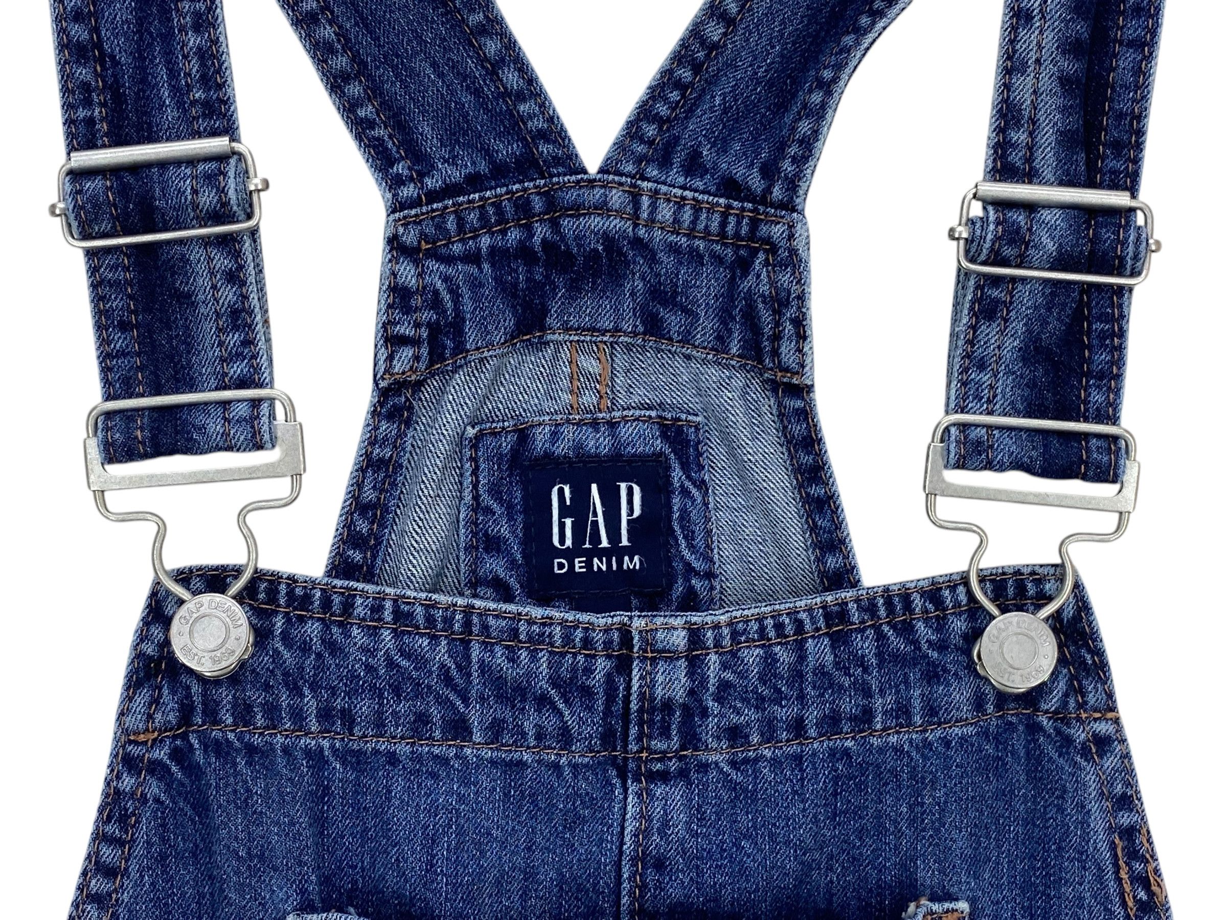 Vintage Gap Bib Overalls Size US 32 / EU 48 - 9 Thumbnail