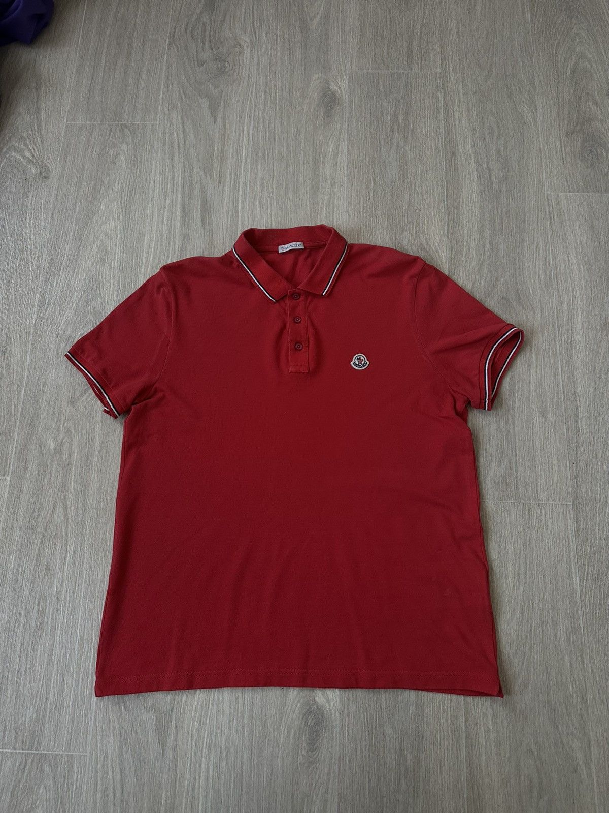 Moncler Moncler polo shirt rare Size US XL / EU 56 / 4 - 1 Thumbnail