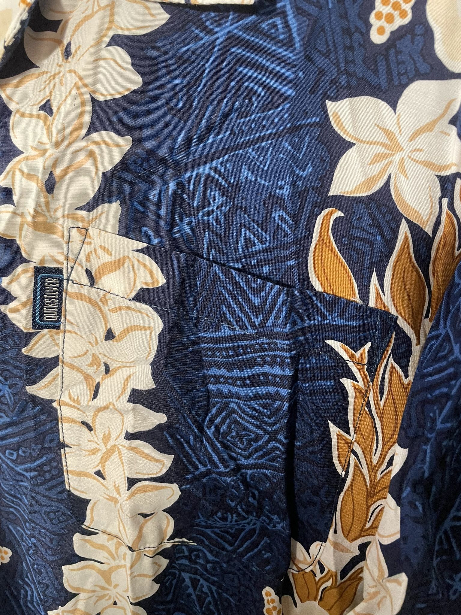 Quicksilver Vintage qiucksilver hawaiian shirt Size US M / EU 48-50 / 2 - 3 Thumbnail