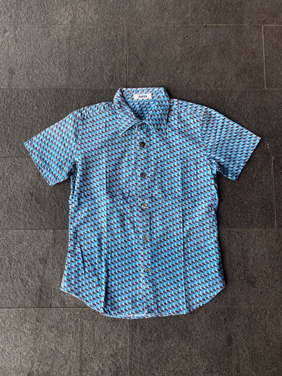 Zucca Zucca monogram corduroy shirts Size US S / EU 44-46 / 1 - 3 Thumbnail