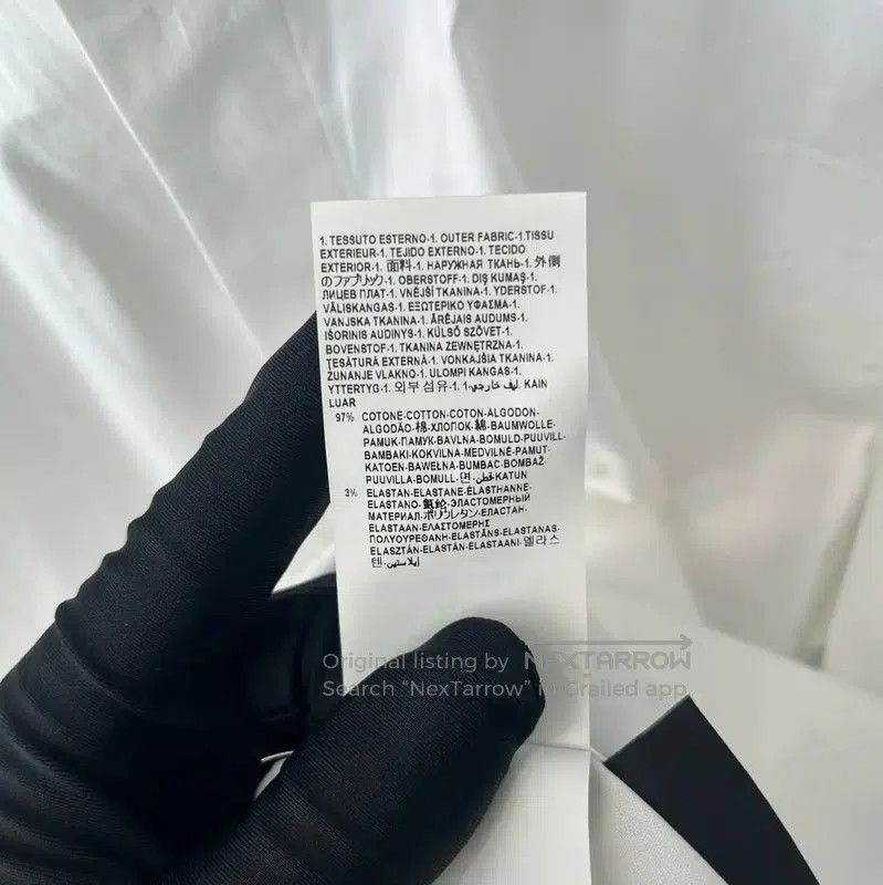Versace Versace White Cotton Long Sleeve Shirt . Size S / US 4 / IT 40 - 5 Thumbnail