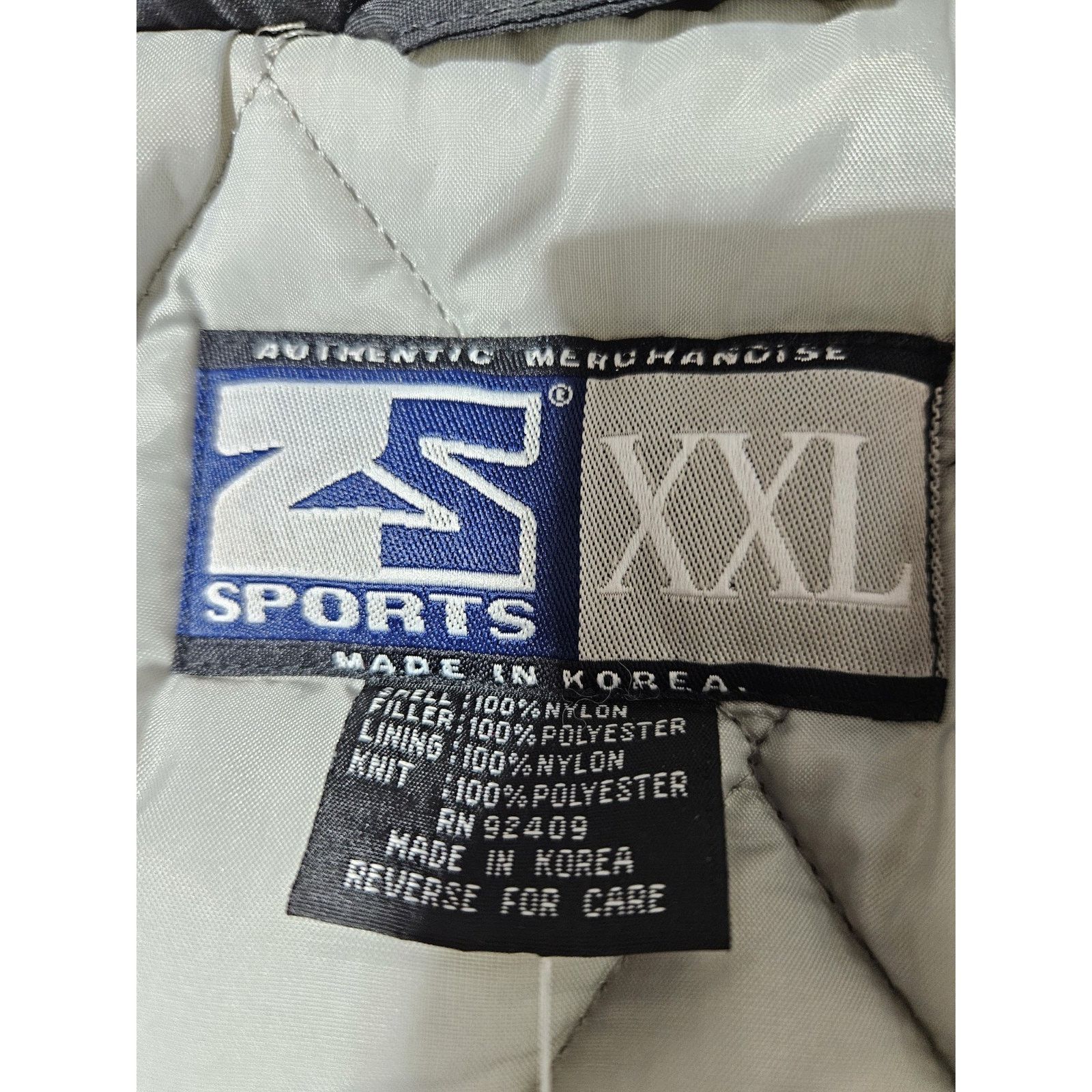 NFL VTG 90s New York Bomber Jacket Vintage Zam Football NFL 2XL Size US XXL / EU 58 / 5 - 15 Thumbnail