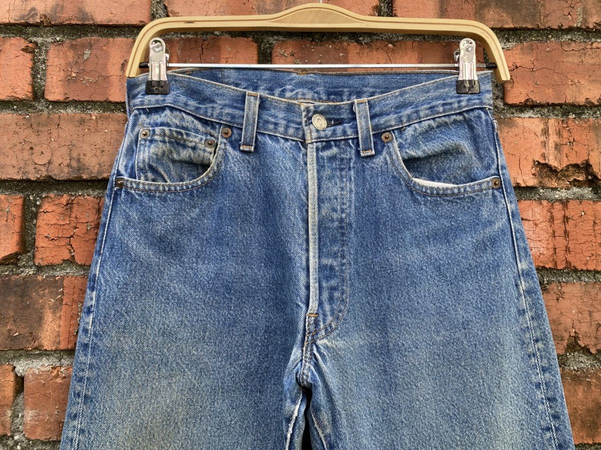 Levi's Vintage Clothing W28x30.5 Vintage levis 501 made in USA 80s Size 28" / US 6 / IT 42 - 4 Thumbnail