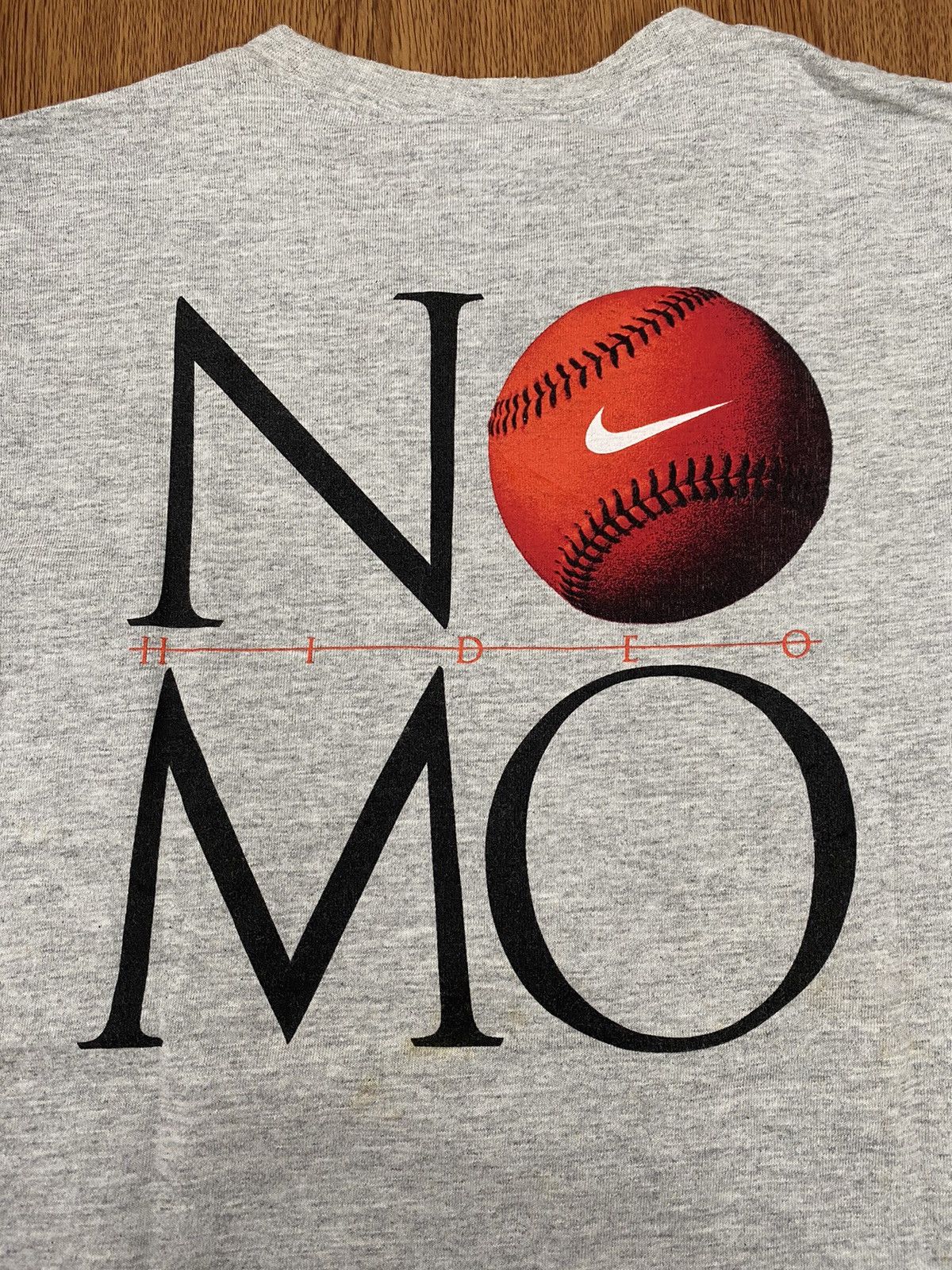 Nike × Vintage Vintage Nike Nomo hideo t-shirt Size US M / EU 48-50 / 2 - 3 Thumbnail