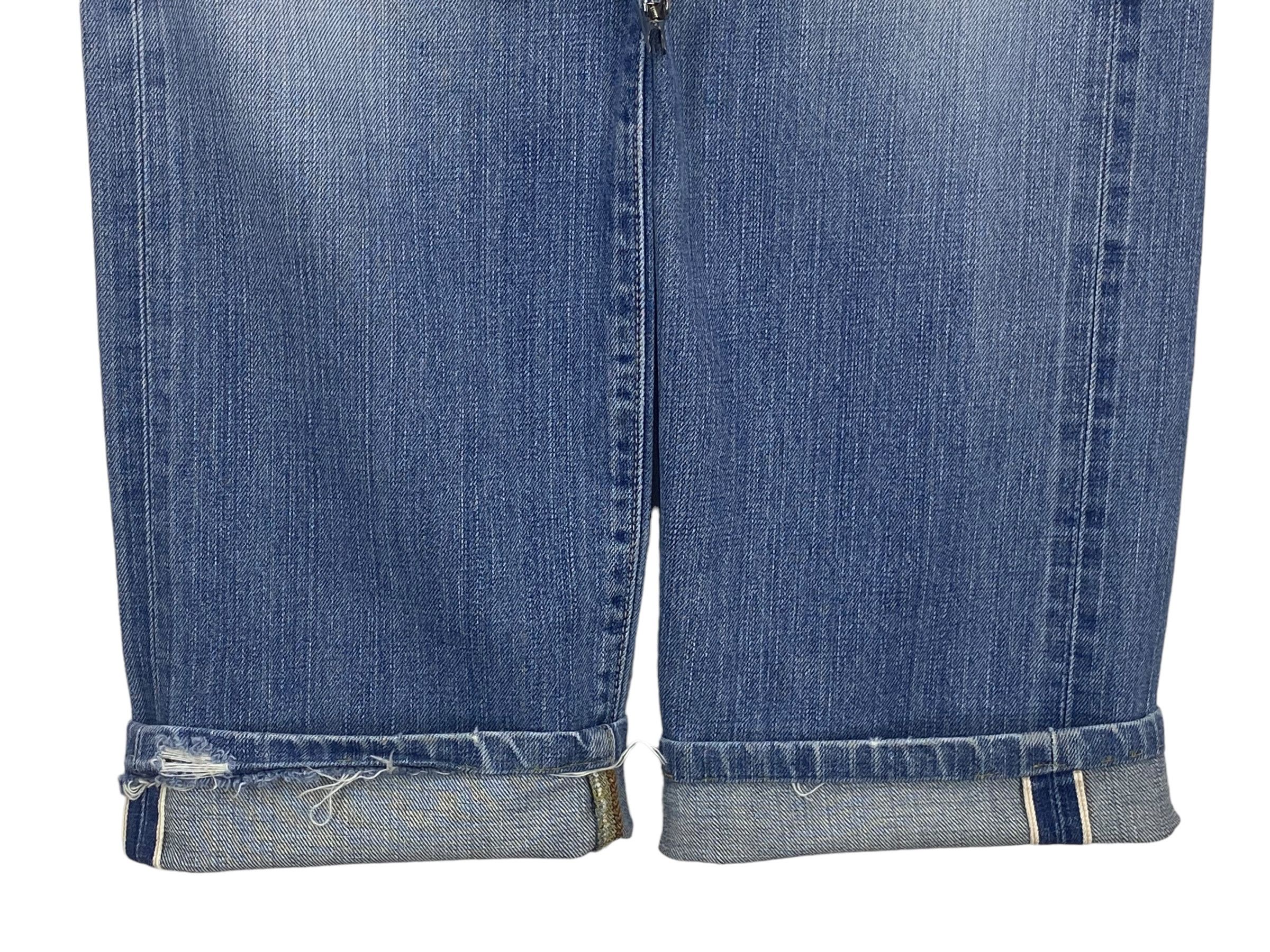 Edwin × Vintage Edwin Selvedge Denim Japanese Distressed Pants Japan Made Size US 30 / EU 46 - 10 Thumbnail
