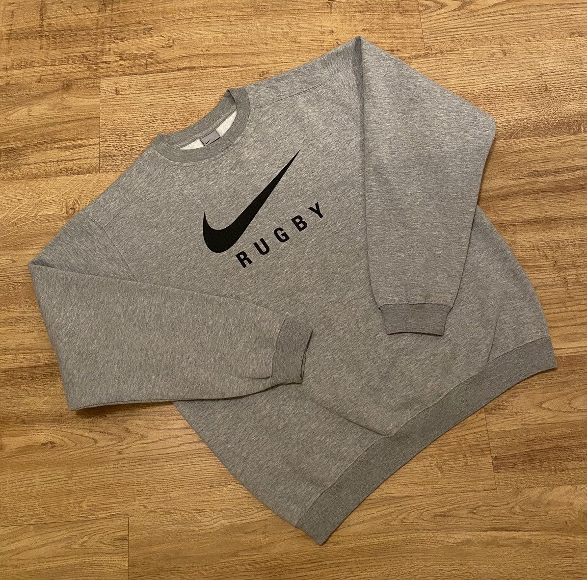 Nike Nike Big Logo Sweatshirt x Vintage x Streetwear Size US M / EU 48-50 / 2 - 1 Thumbnail