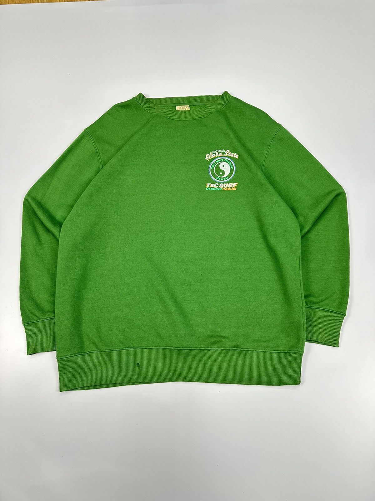 Sun Surf Vintage 90sT&C Surf Aloha State Crewneck A611 Size US XL / EU 56 / 4 - 2 Thumbnail