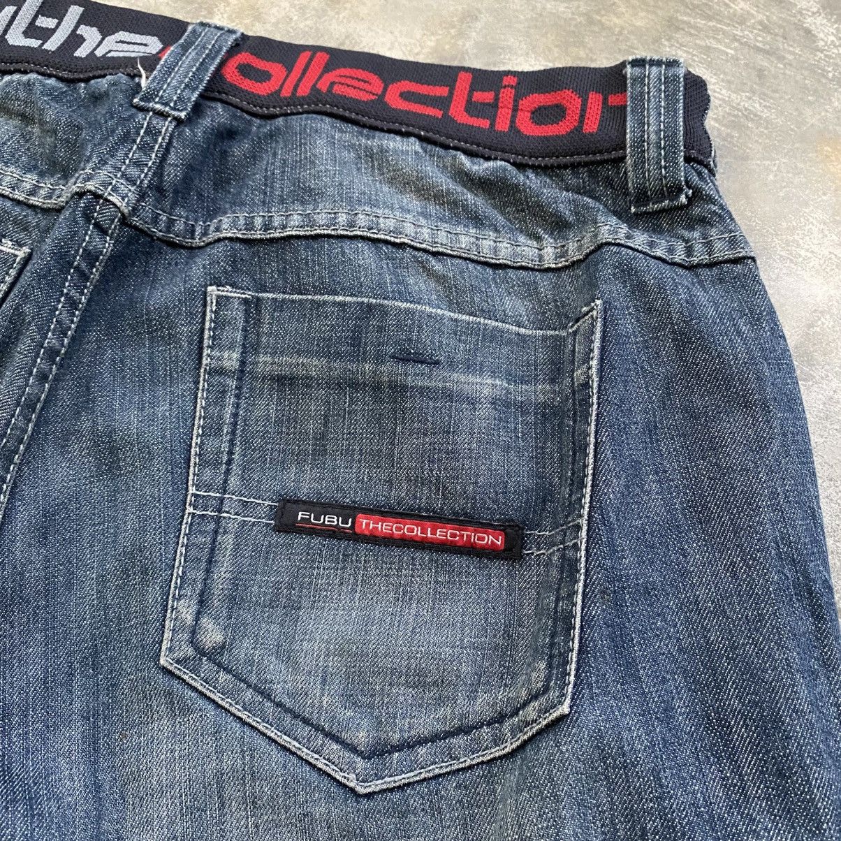 Fubu Fubu The Colection Y2K Style Denim Pants Size US 35 - 11 Thumbnail