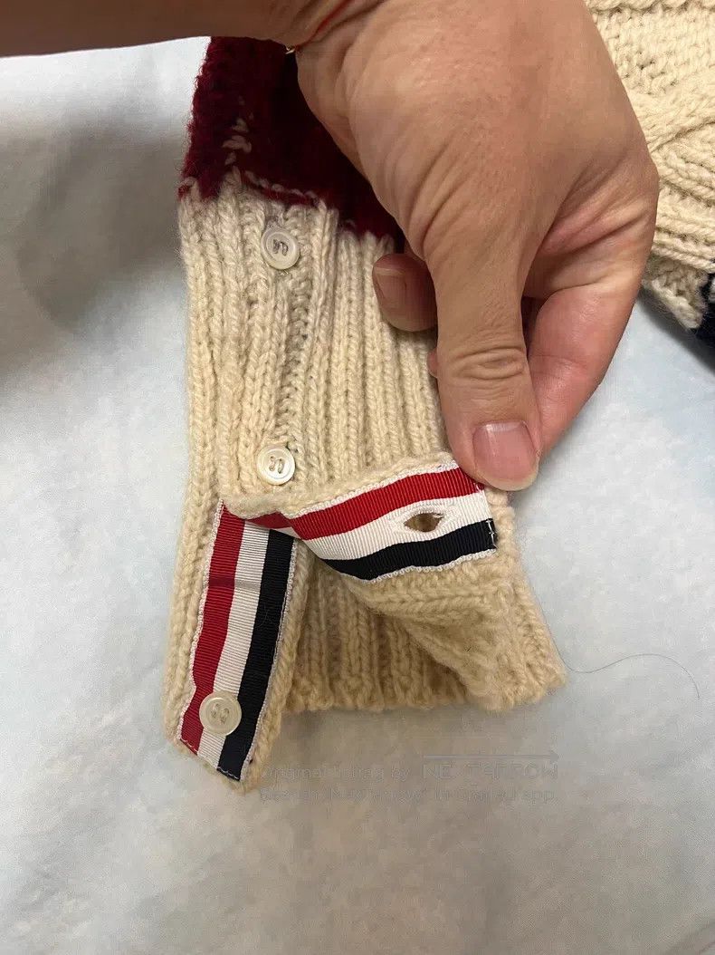 Thom Browne Thom Browne Mohair Sweater Size US L / EU 52-54 / 3 - 3 Thumbnail