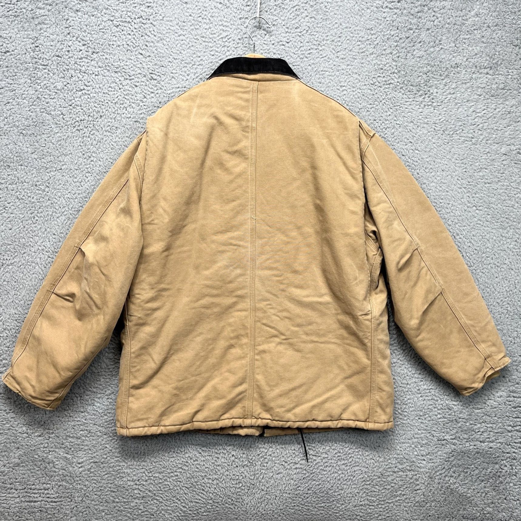 Carhartt VINTAGE Carhartt C26 Jacket Mens XL Brown Duck Canvas Arctic Coat Quilt Lined Ranch জ Size US XL / EU 56 / 4 - 6 Thumbnail