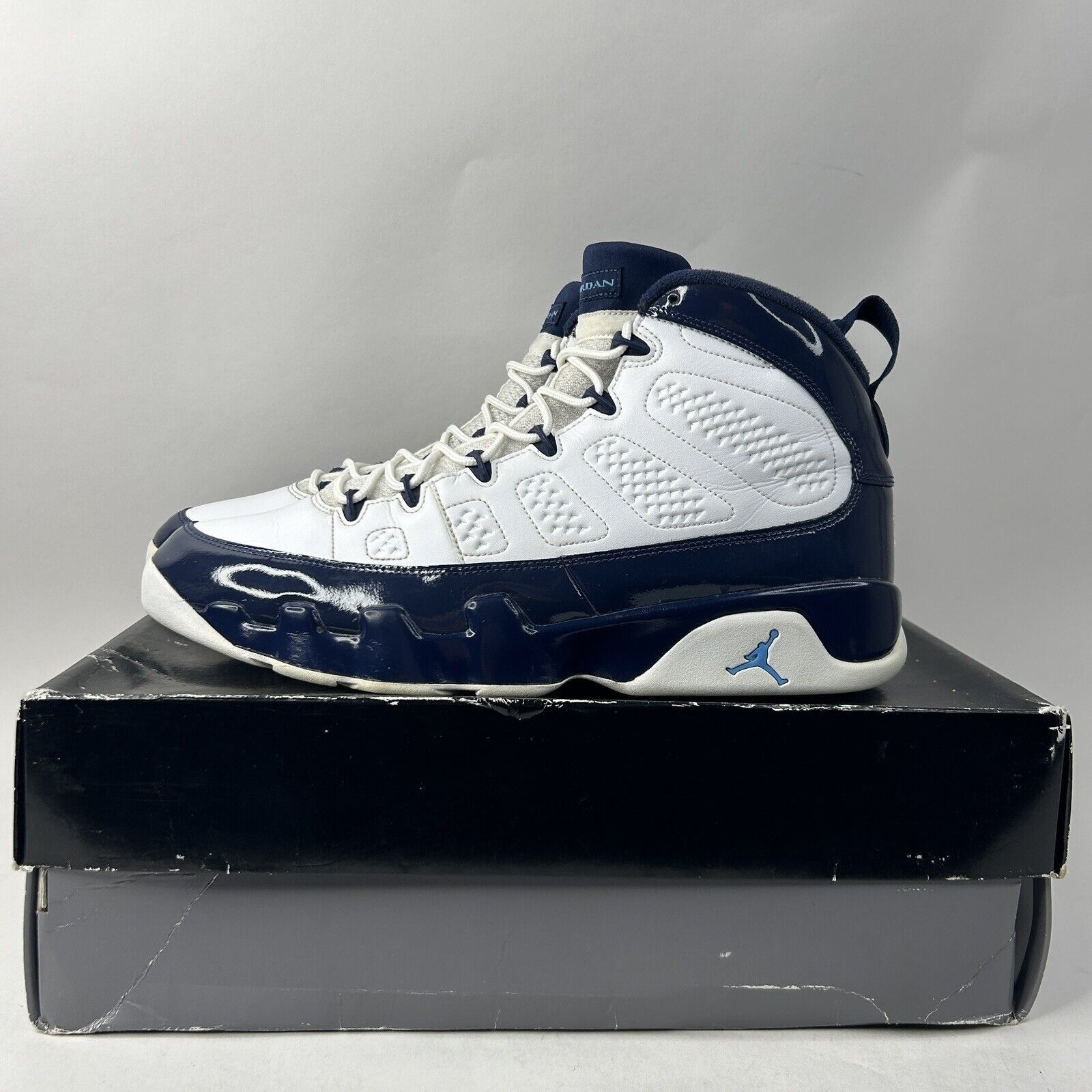Nike Nike Shoes Air Jordan 9 Retro OG “UNC/Pearl Blue” 2024 Size US 14 / EU 47 - 6 Thumbnail