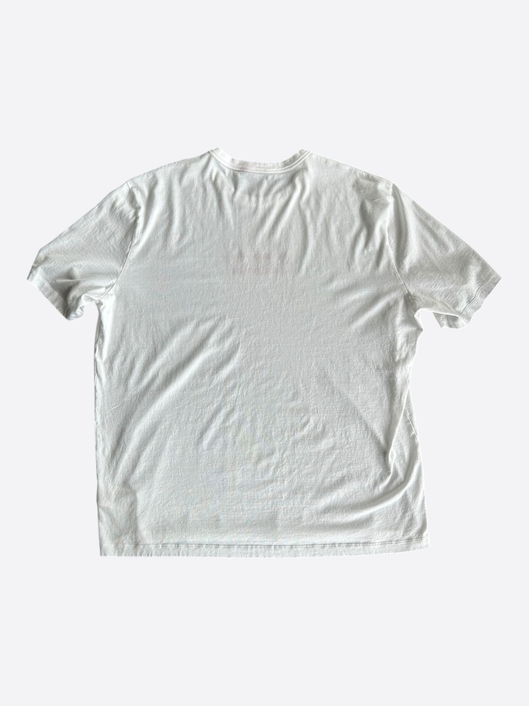 Louis Vuitton Louis Vuitton Supreme White & Red Box Logo T-Shirt Size US XXL / EU 58 / 5 - 2 Thumbnail