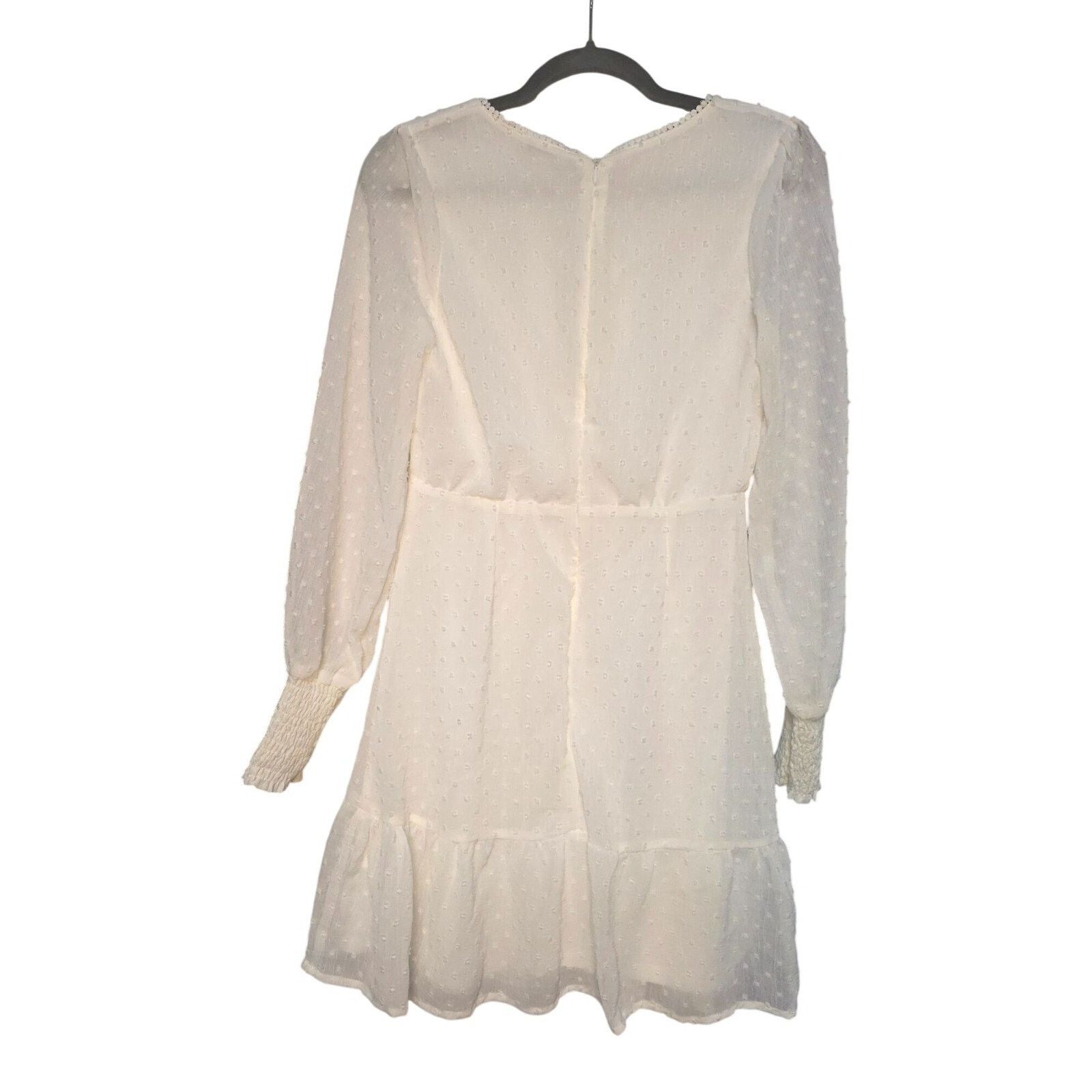 & Other Stories Andree 93763-SP Women’s White Dress Bridal Graduation Small Size S / US 4 / IT 40 - 13 Thumbnail