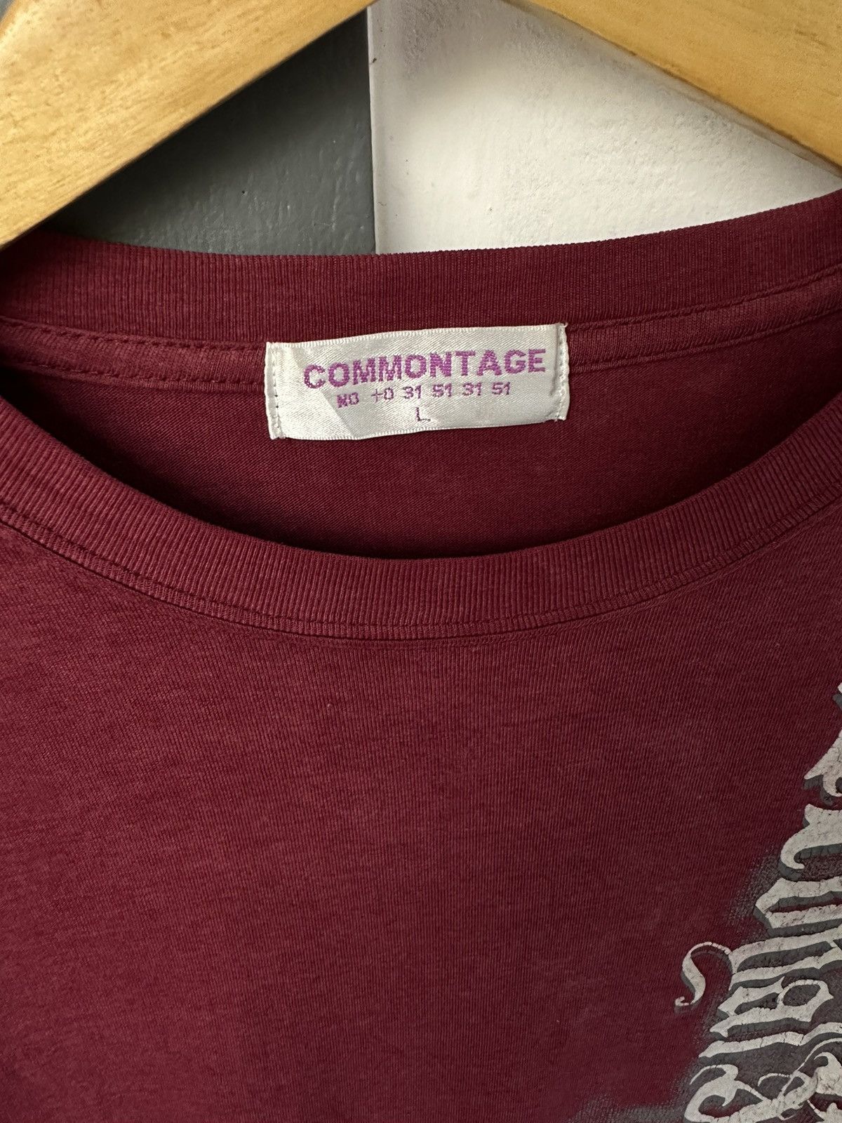 Hysteric Glamour SICK Y2K JAPANESE COMMONTAGE POEM LONG SLEEVE Size US M / EU 48-50 / 2 - 5 Thumbnail