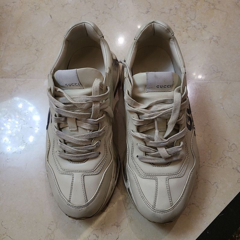Gucci Gucci Rhyton Low Top Casual Dad Sneakers - Size US 8 / EU 41 - 3 Thumbnail
