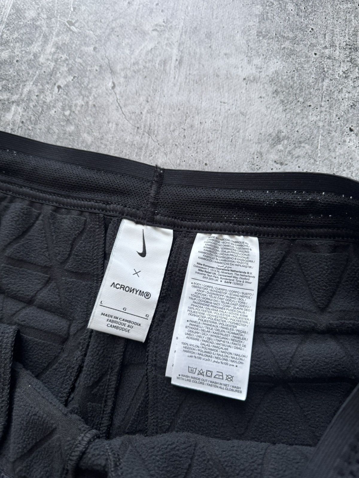 Acronym × Nike Nike x Acronym Track Pants Rare Joggers Luxury Black Size L Size US 34 / EU 50 - 12 Thumbnail