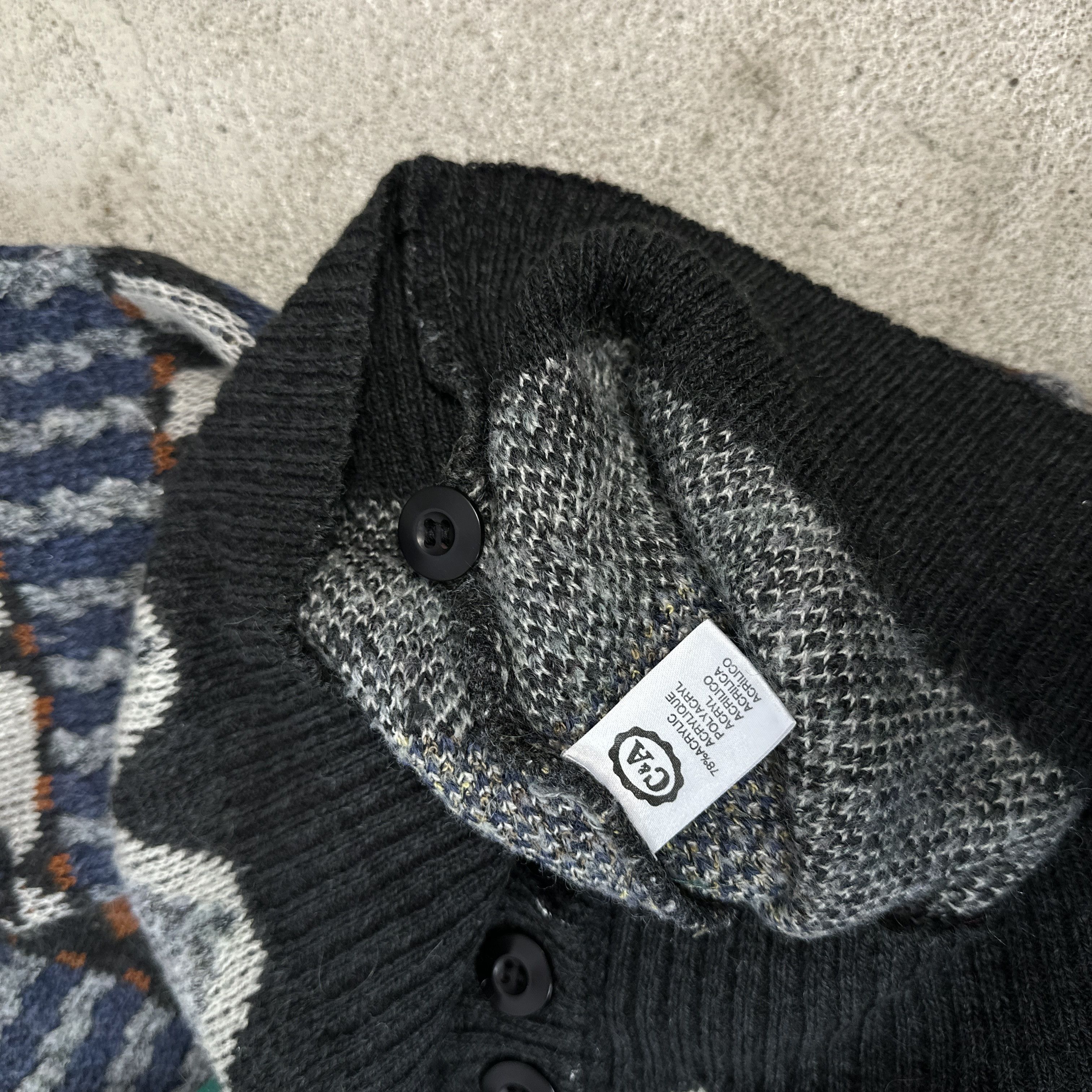 Vintage Vintage 90s Cardigan Size US XL / EU 56 / 4 - 5 Thumbnail