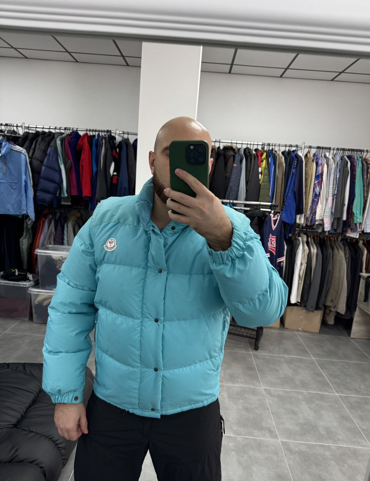 Moncler Grenoble Vintage Moncler Grenoble Down Vest Jacket Retro Blue Size 1 Size US S / EU 44-46 / 1 - 3 Thumbnail