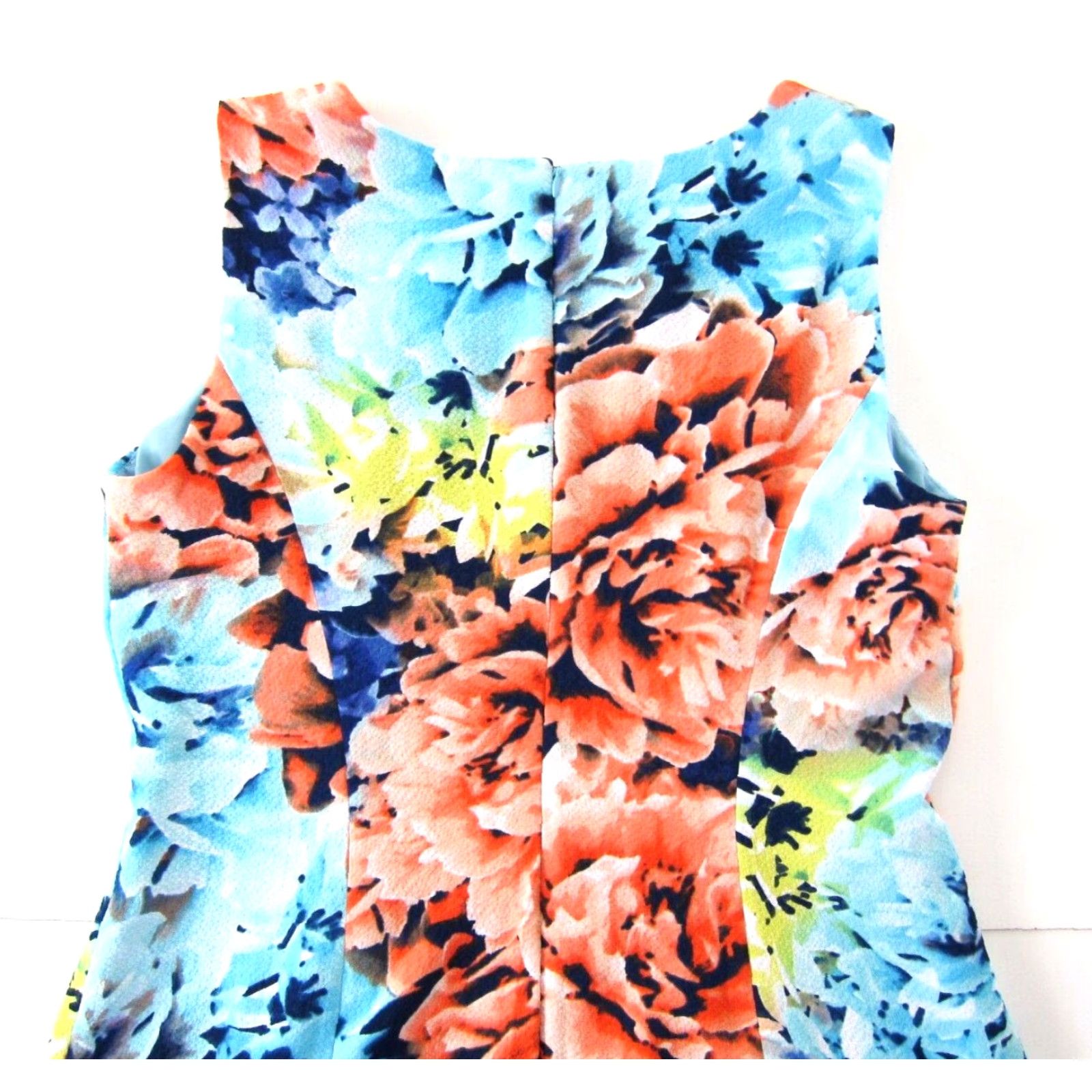 Worthington Worthington Dress Sleeveless Shift Tank Dress 16 Pink Floral Stretch Knee Length Sleeveless Shift Womens 16 Clothing Size XXL / US 16-18 / IT 52-54 - 5 Thumbnail