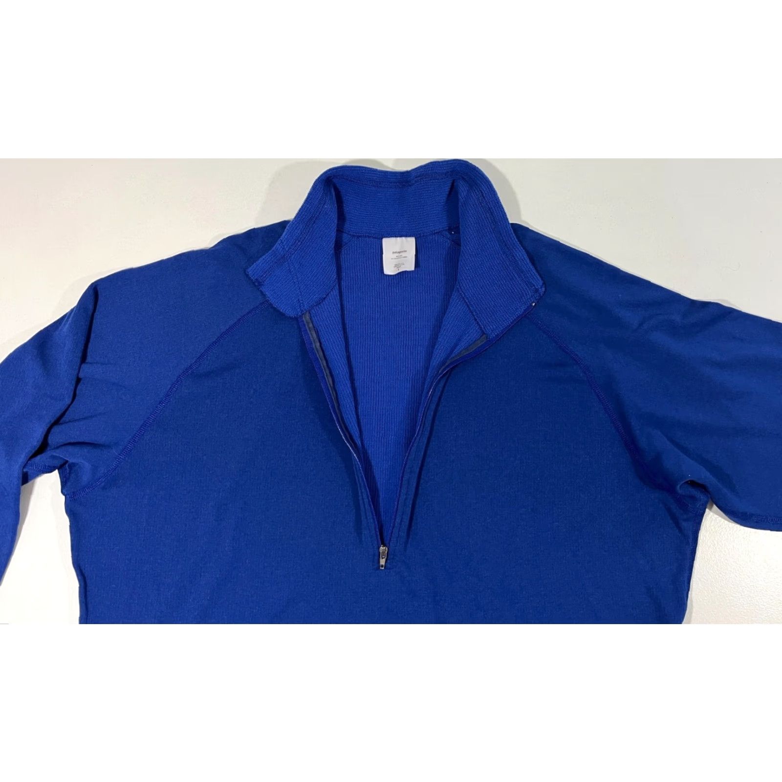 Patagonia VINTAGE Patagonia Men’s R.5 Top 1/4 Zip Long Sleeve Pullover Shirt Adult Large Blue Size US L / EU 52-54 / 3 - 6 Thumbnail