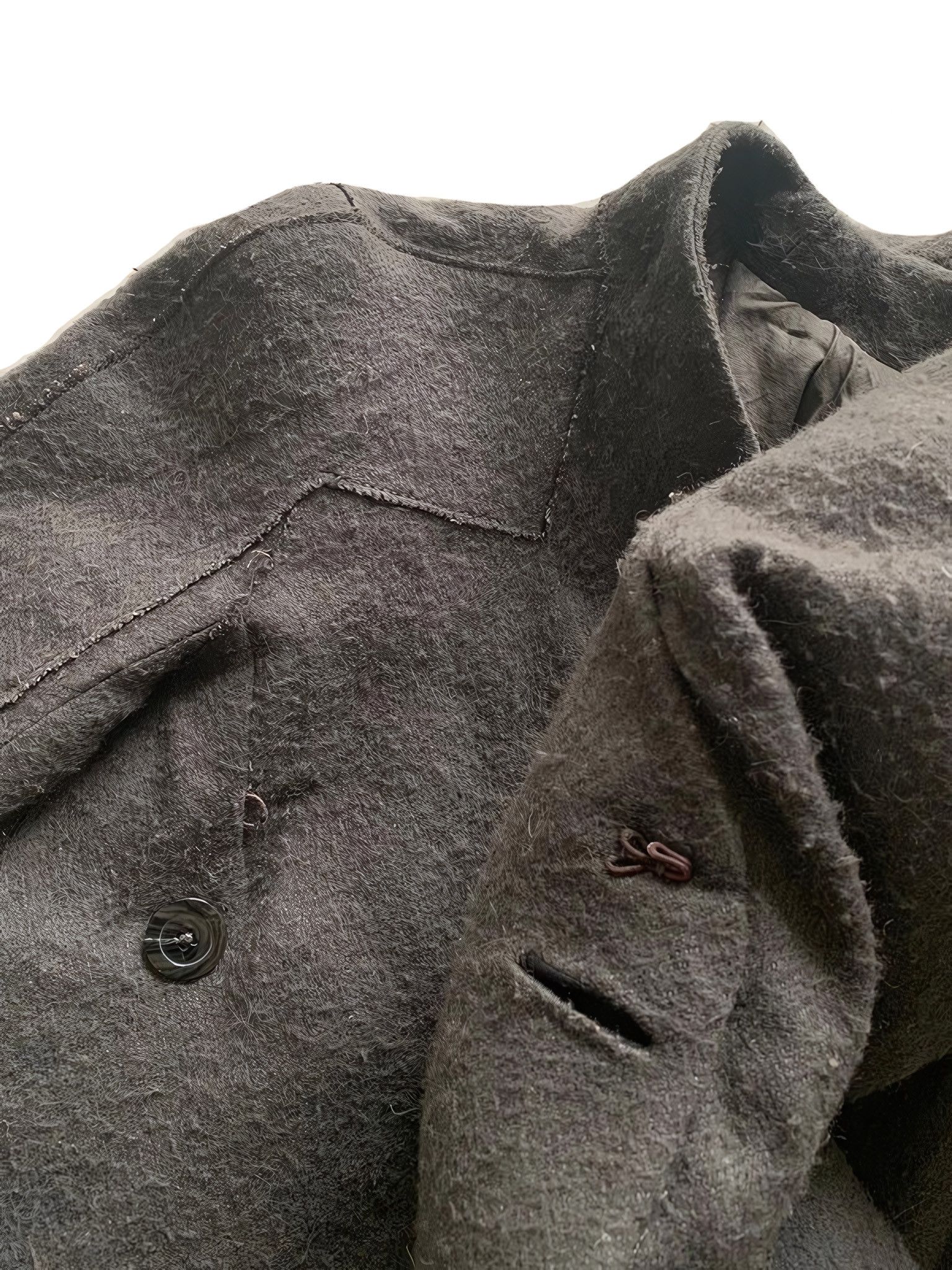 Rick Owens A/W 2018 RUNWAY SYSIPHUS ASYMMETRIC DOWN JACKET Size S / US 4 / IT 40 - 9 Thumbnail