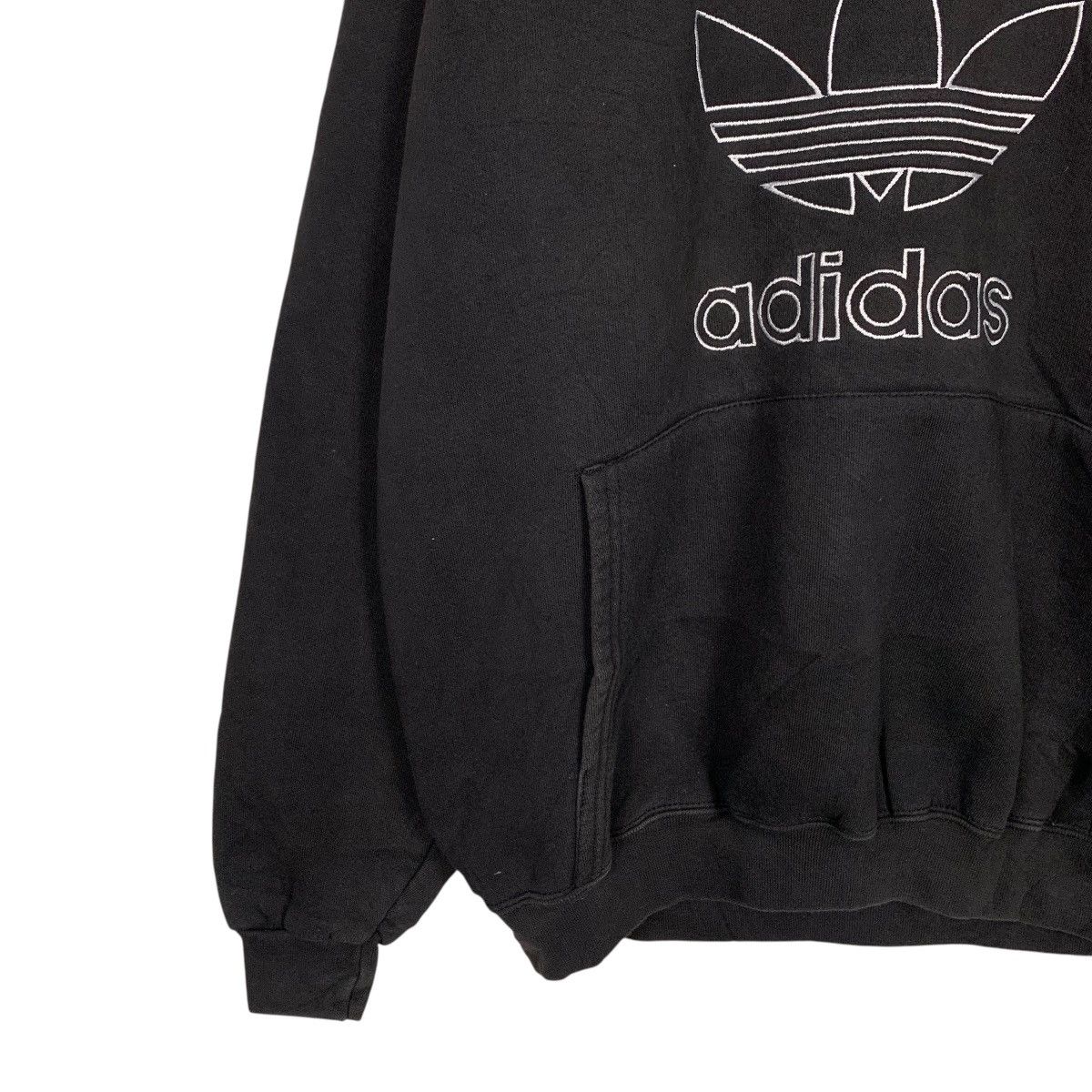 Adidas Vintage 90’s ADIDAS Big Logo Pullover Hoodies #3587-C164 Size US L / EU 52-54 / 3 - 5 Thumbnail