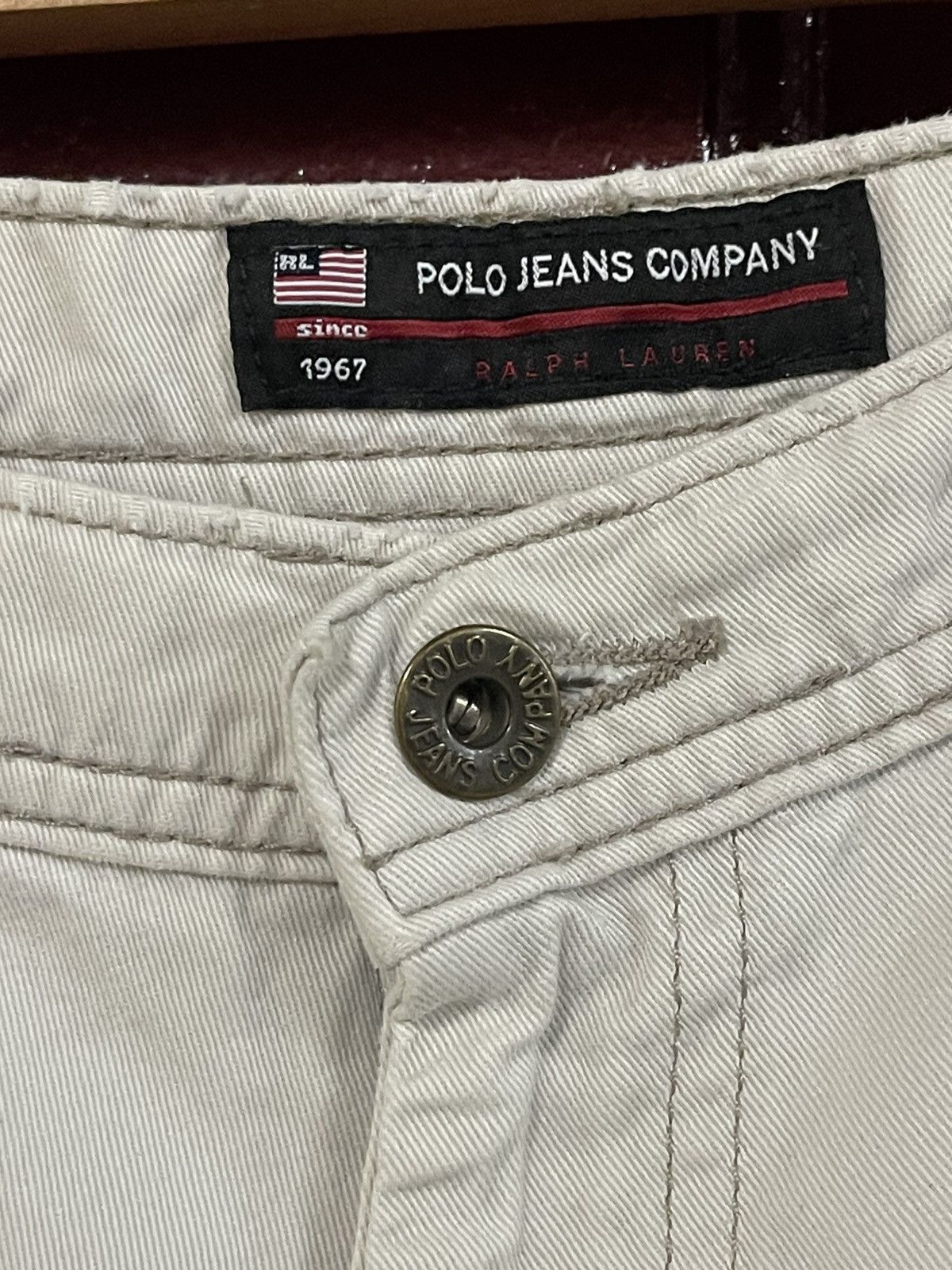 Polo Ralph Lauren × Vintage Vintage Distressed Polo Ralph Lauren Carpenter Size US 34 / EU 50 - 5 Thumbnail