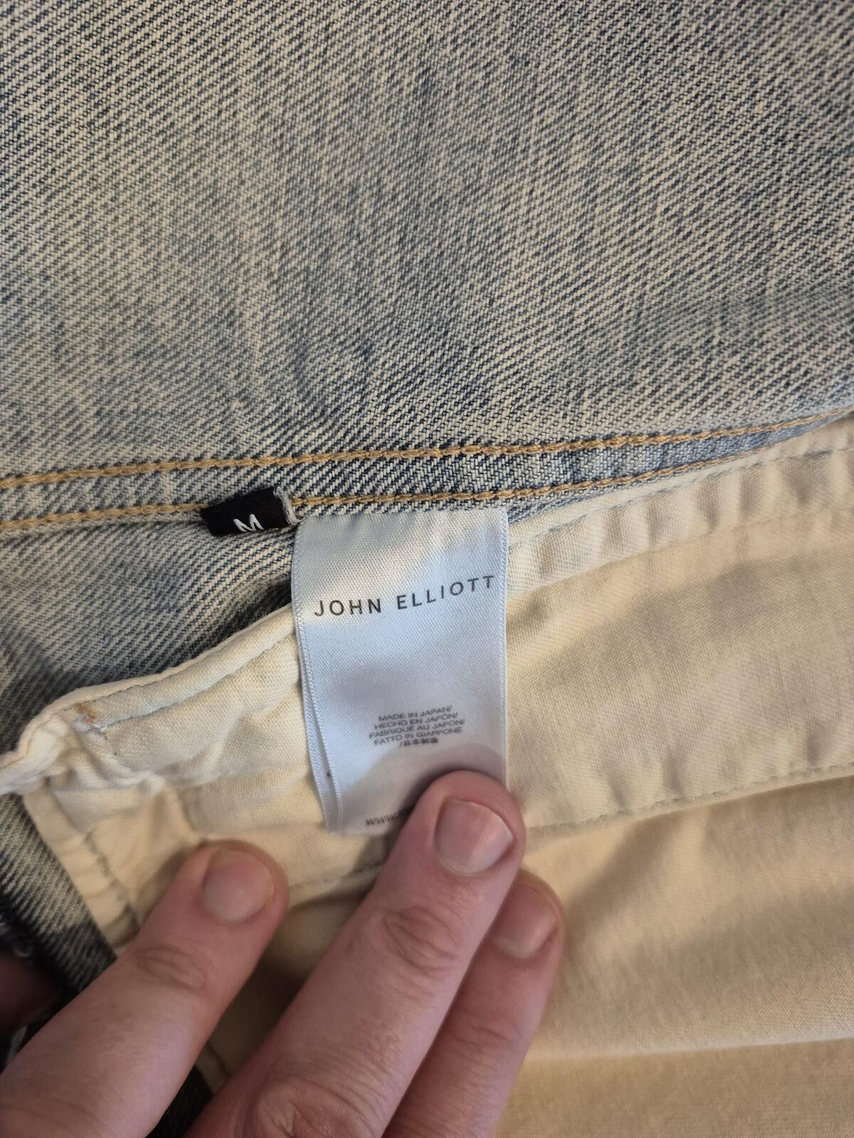 John Elliott John Elliott Denim Jacket Size Medium $600 MSRP Size US M / EU 48-50 / 2 - 7 Thumbnail