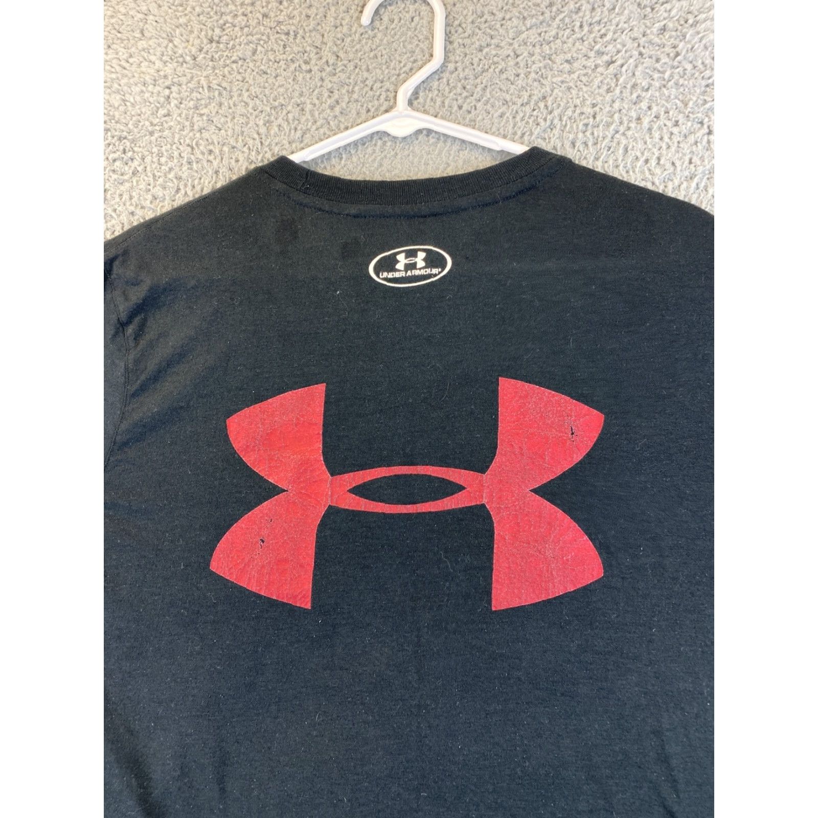 Under Armour VINTAGE Under Armour Boston College T-Shirt Men Large Black Activewear Cross Training Gym 78-24 Size US L / EU 52-54 / 3 - 7 Thumbnail